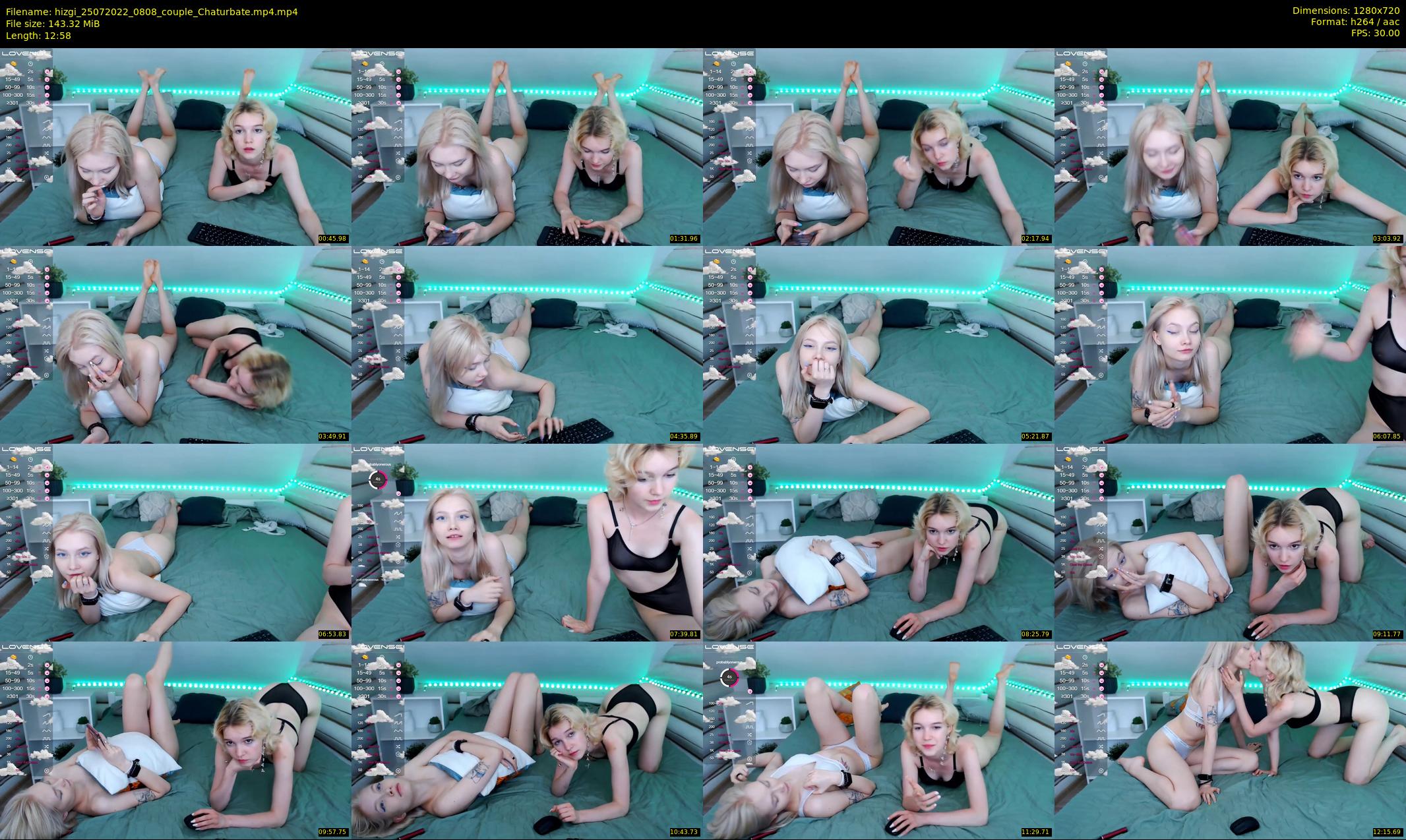hizgi — 13 minute Chaturbate couple cam show recording, 720p, Jul 25, 2022
