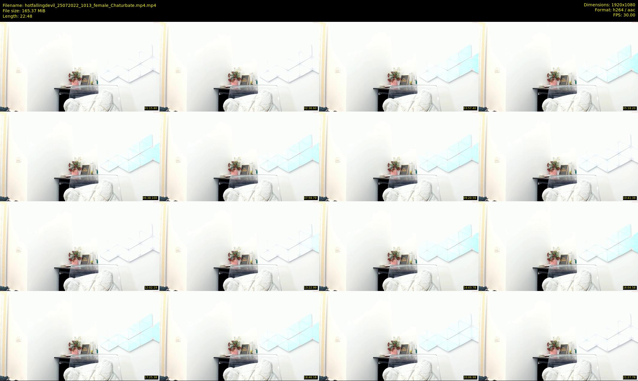 hotfallingdevil — 23 minute Chaturbate female cam show recording, 1080p, Jul 25, 2022