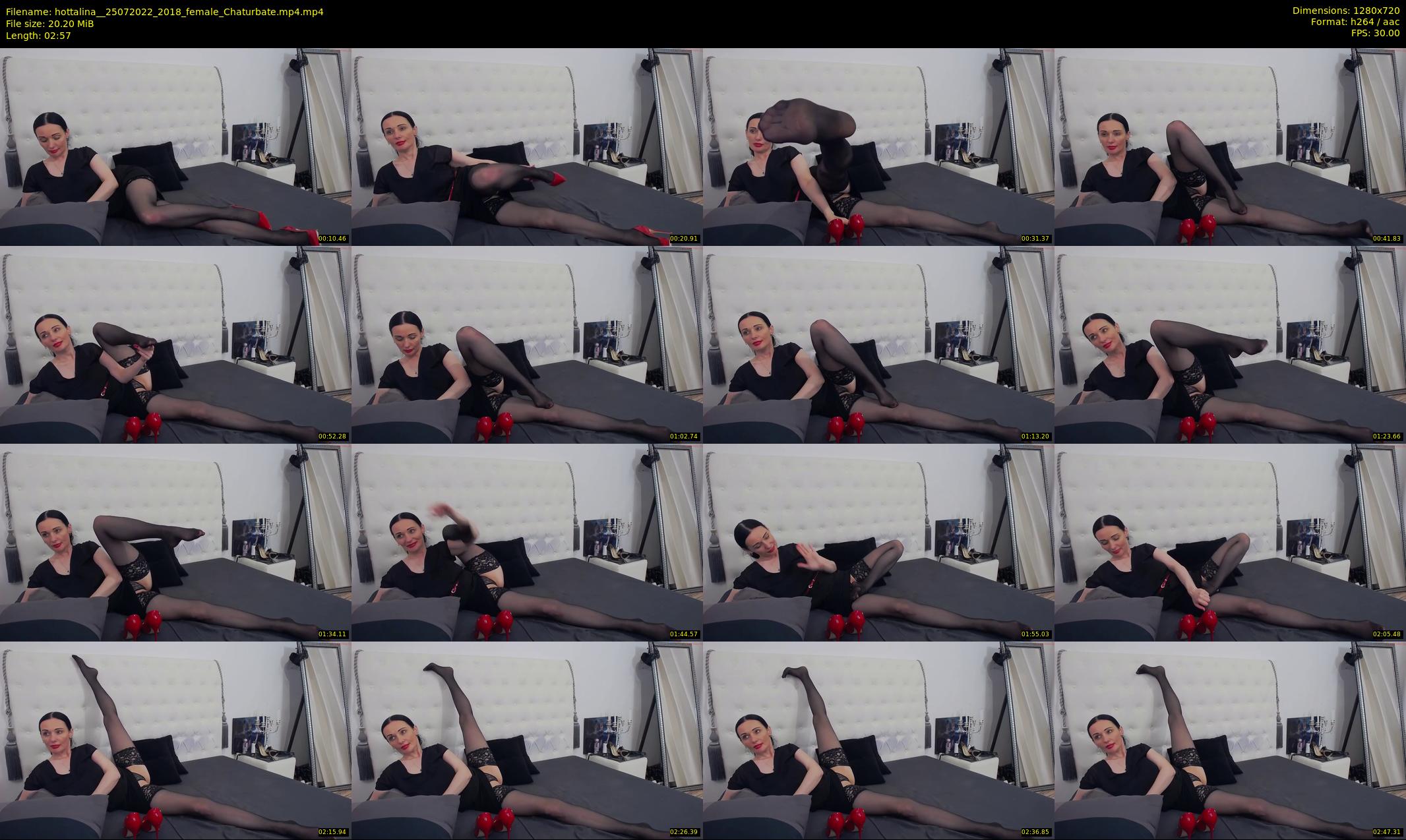 hottalina_ — 3 minute Chaturbate female cam show recording, 720p, Jul 25, 2022