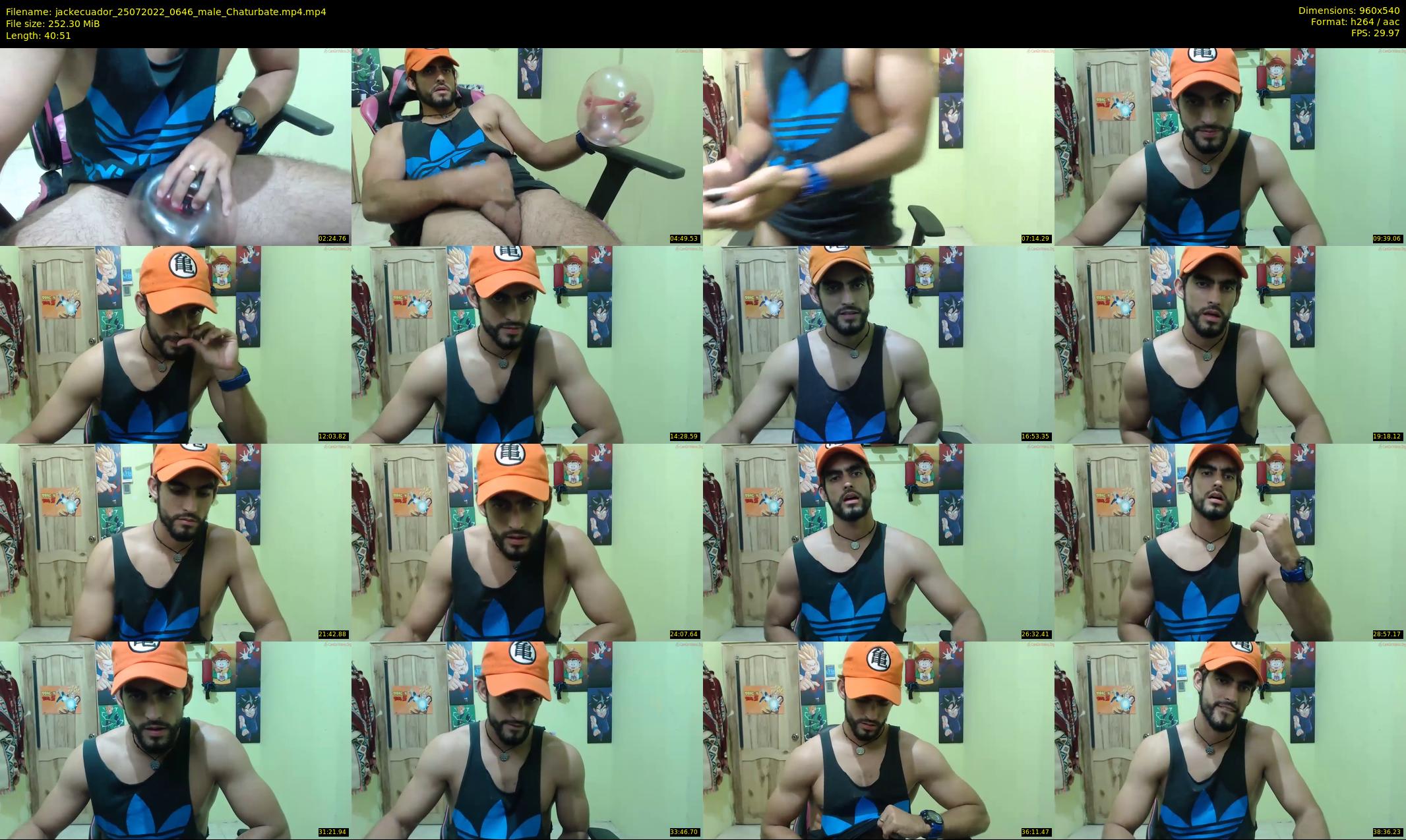 jackecuador — 41 minute Chaturbate male cam show recording, 480p, Jul 25, 2022