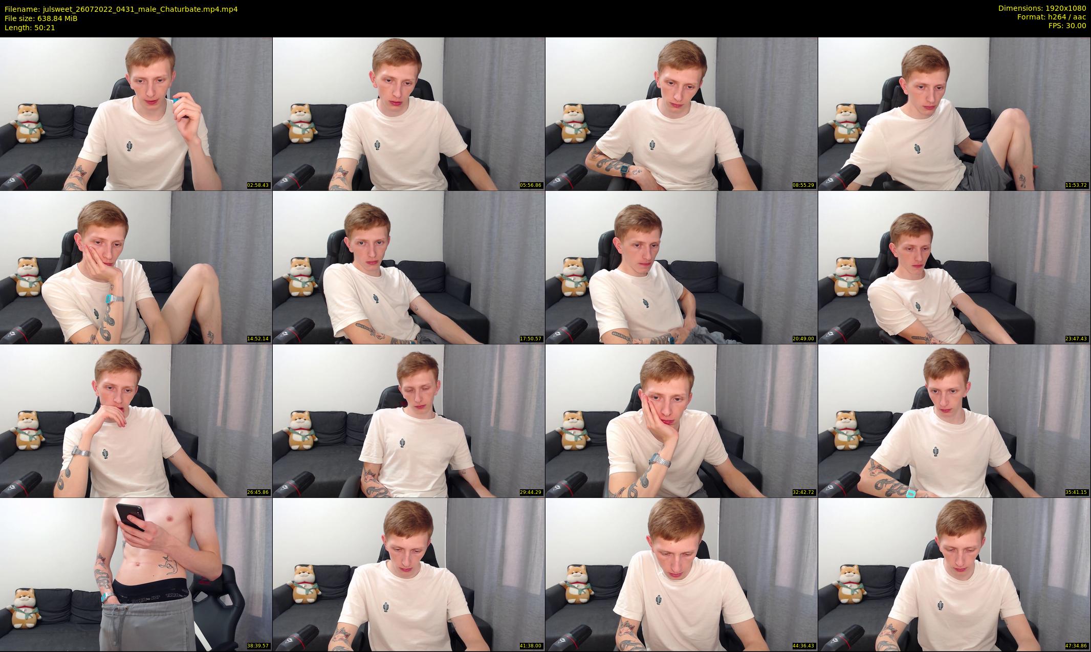 julsweet — 51 minute Chaturbate male cam show recording, 1080p, Jul 26, 2022