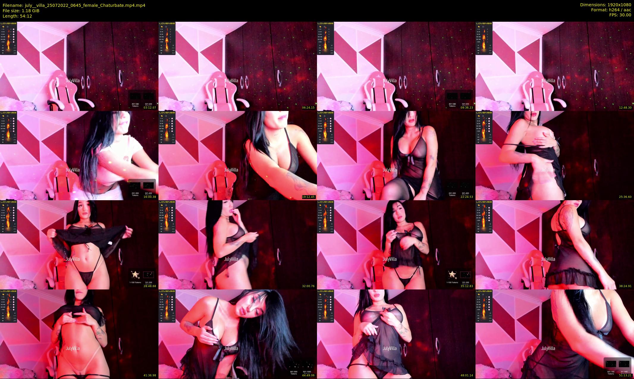 july__villa — 55 minute Chaturbate female cam show recording, 1080p, Jul 25, 2022