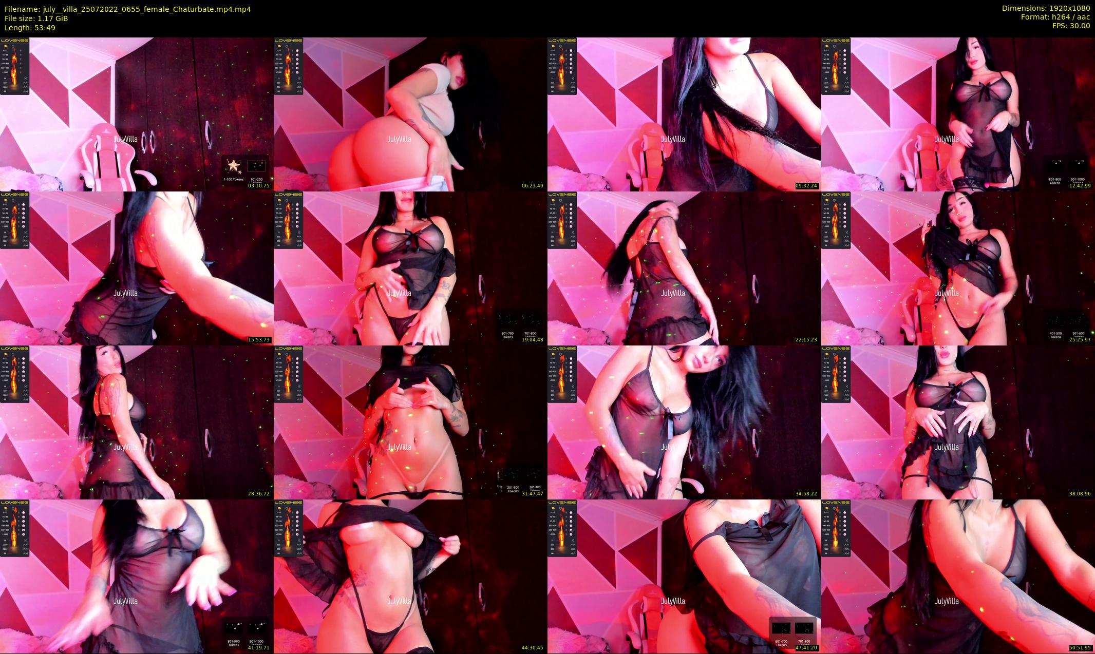 july__villa — 54 minute Chaturbate female cam show recording, 1080p, Jul 25, 2022