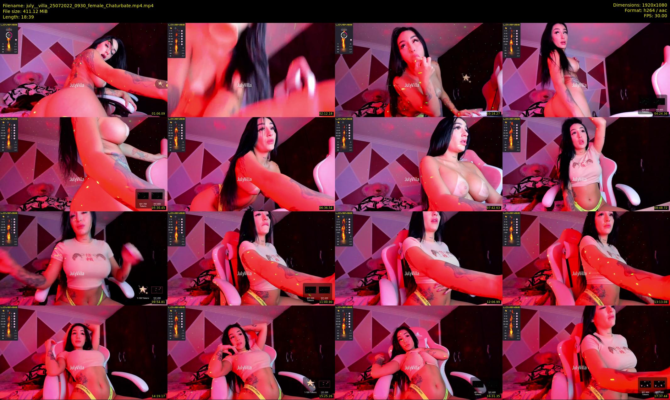 july__villa — 19 minute Chaturbate female cam show recording, 1080p, Jul 25, 2022