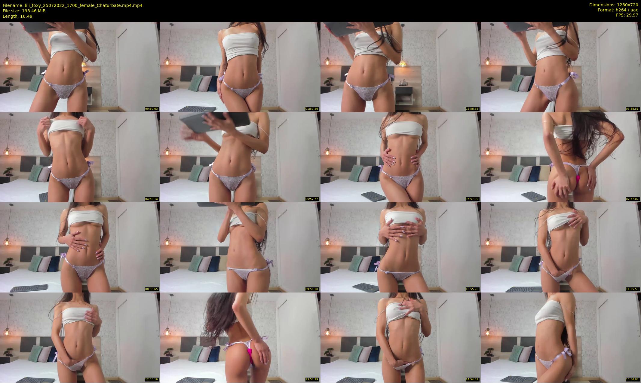 lili_foxy — 17 minute Chaturbate female cam show recording, 720p, Jul 25, 2022