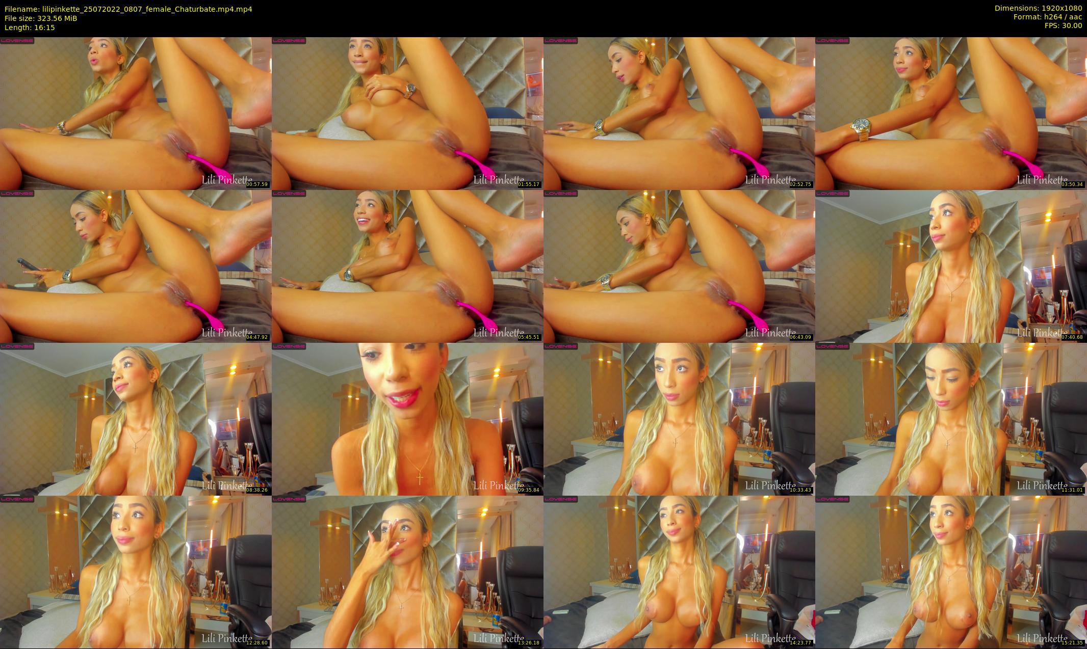 lilipinkette — 17 minute Chaturbate female cam show recording, 1080p, Jul 25, 2022