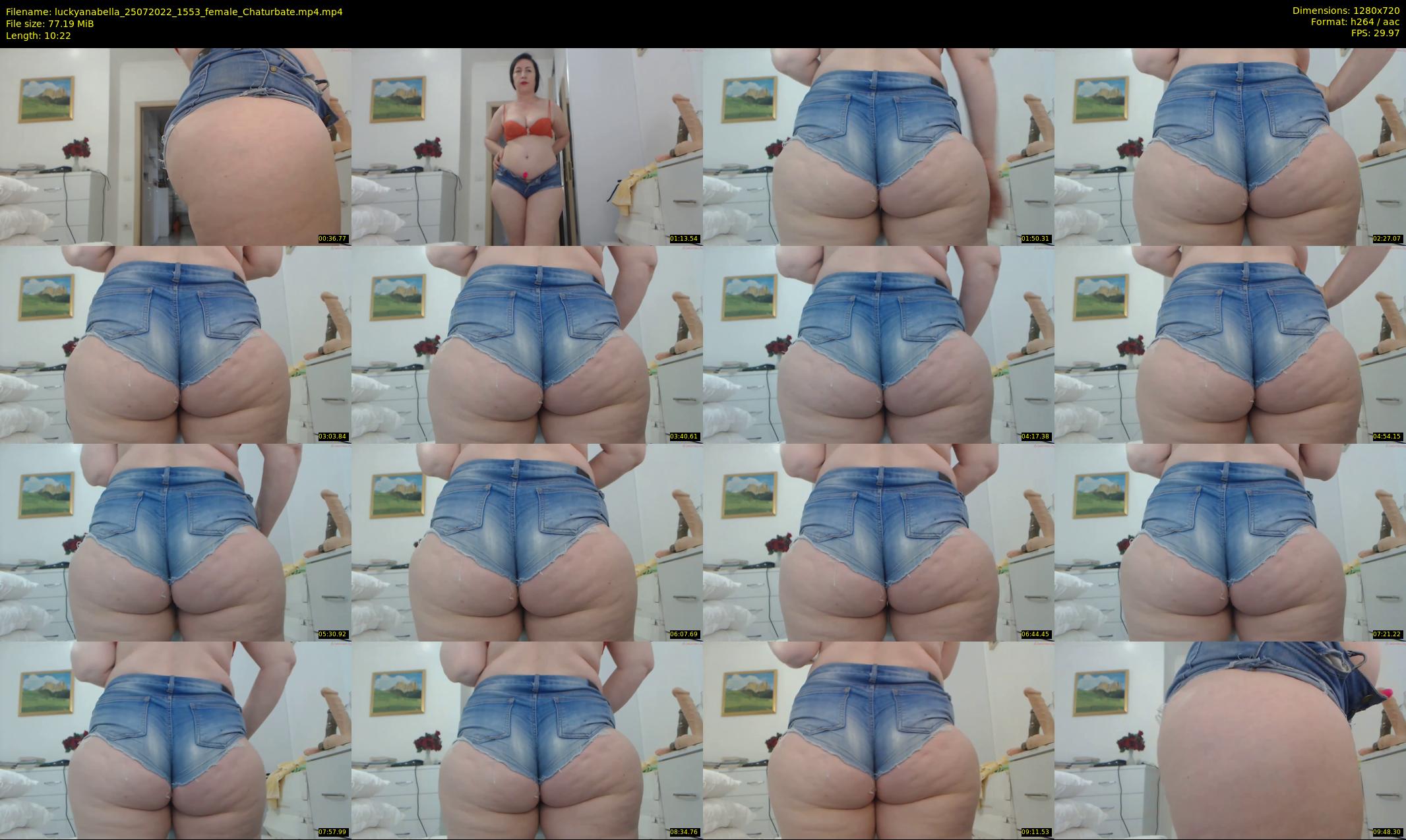 luckyanabella — 11 minute Chaturbate female cam show recording, 720p, Jul 25, 2022