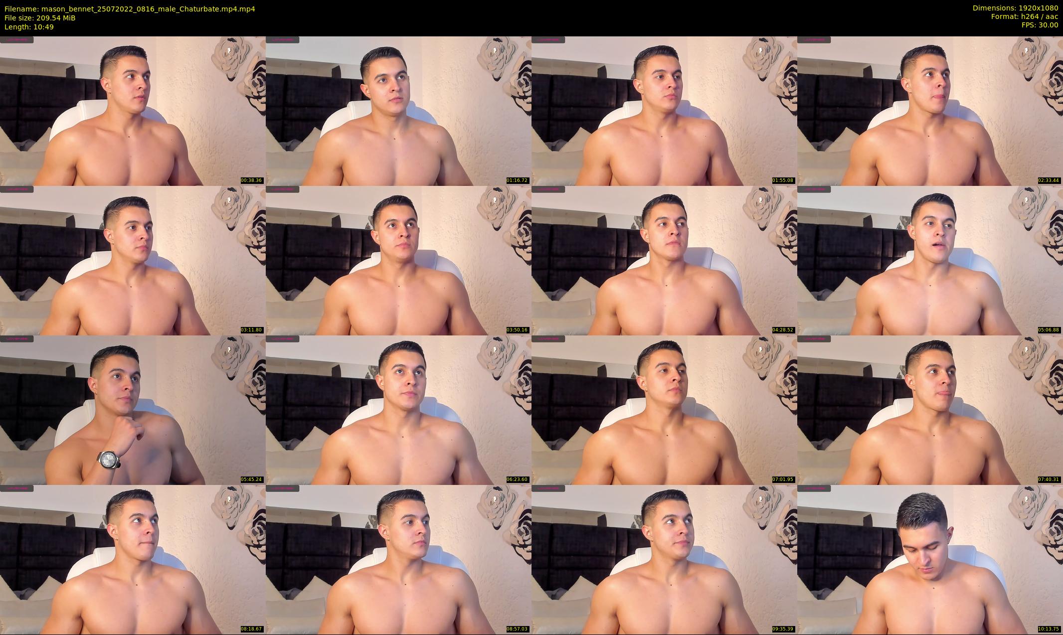 mason_bennet — 11 minute Chaturbate male cam show recording, 1080p, Jul 25, 2022