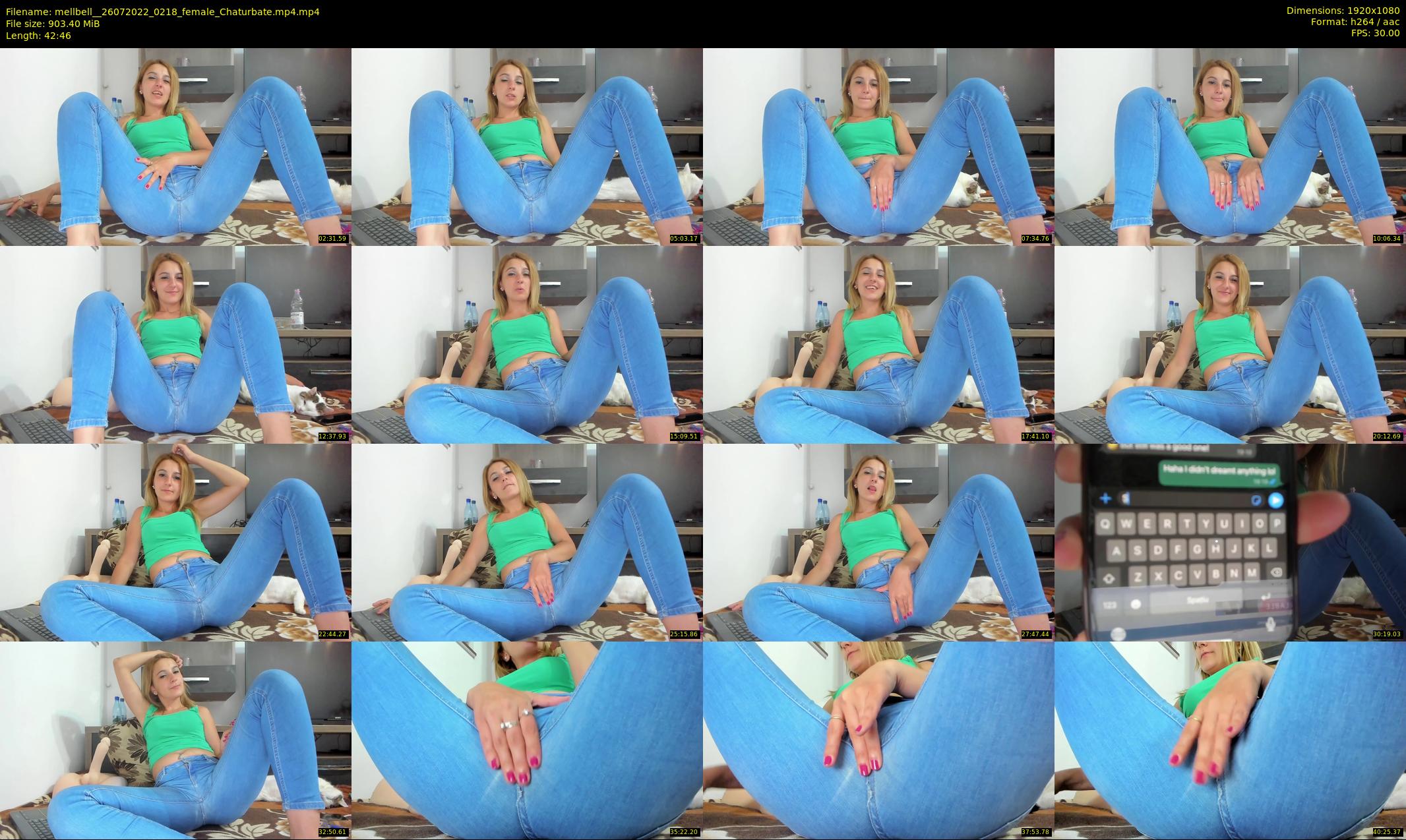 mellbell_ — 43 minute Chaturbate female cam show recording, 1080p, Jul 26, 2022