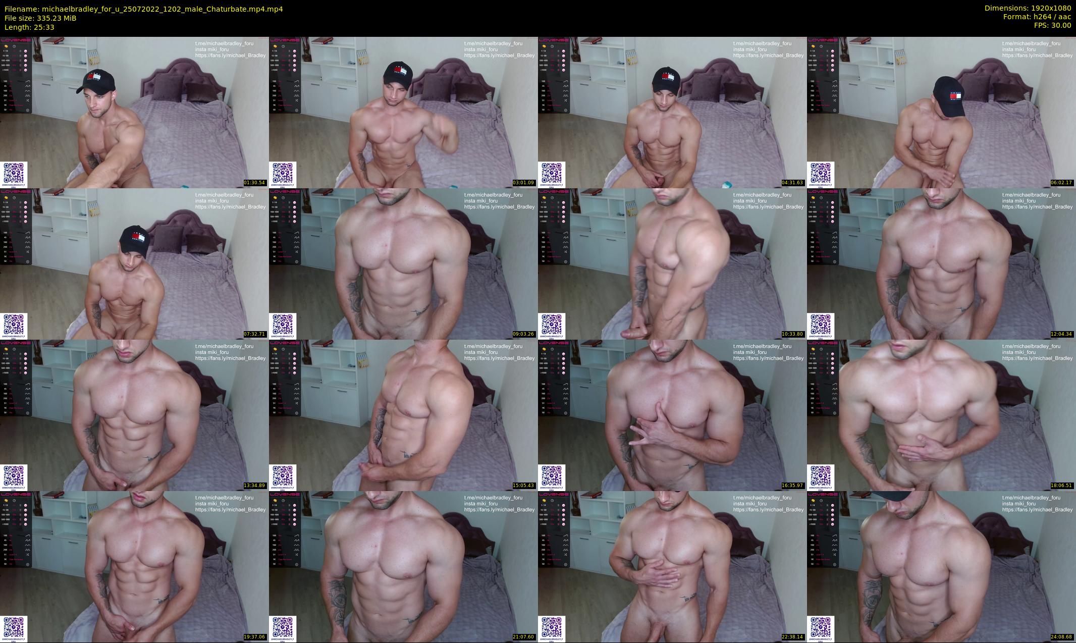 michaelbradley_for_u — 26 minute Chaturbate male cam show recording, 1080p, Jul 25, 2022