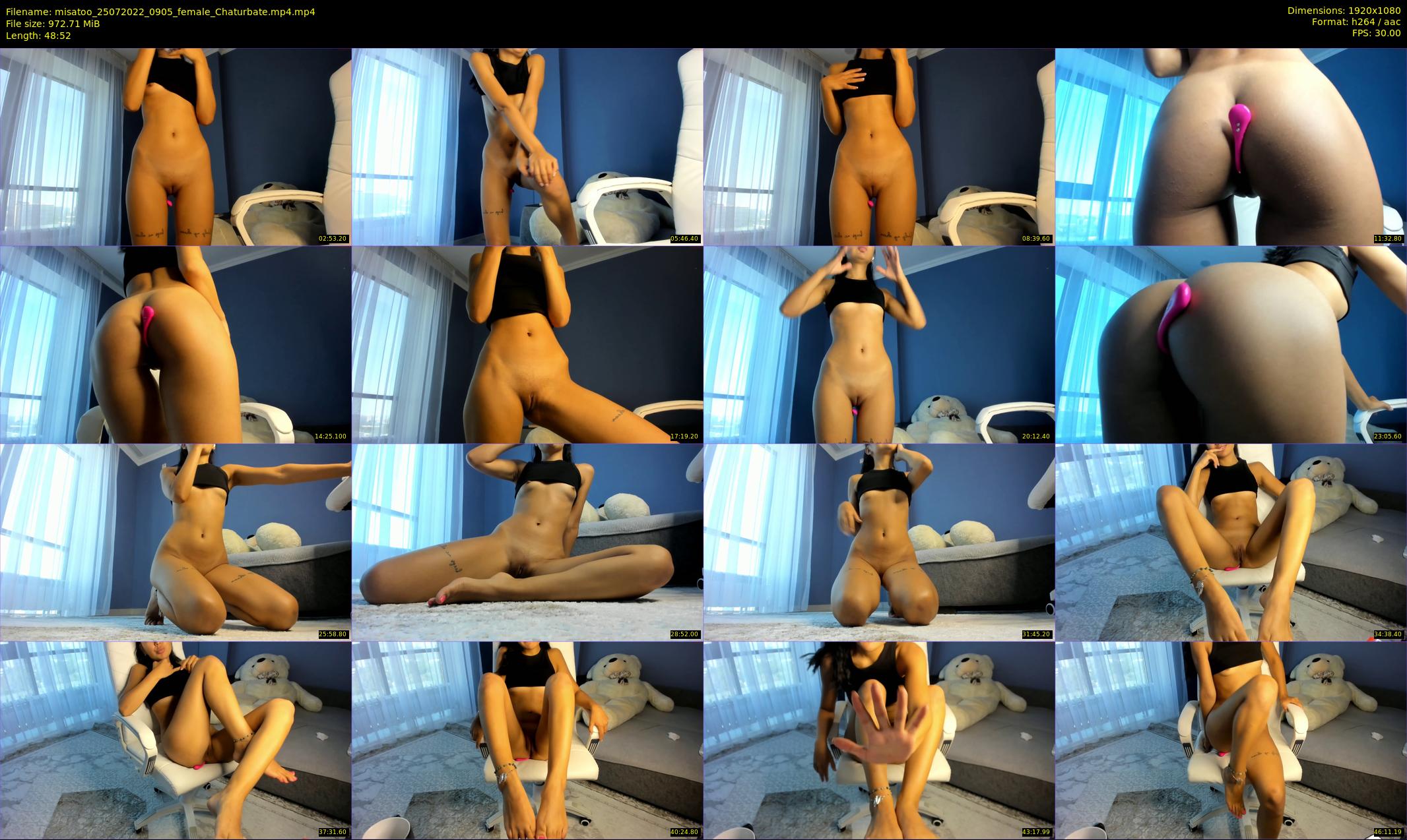 misatoo — 49 minute Chaturbate female cam show recording, 1080p, Jul 25, 2022