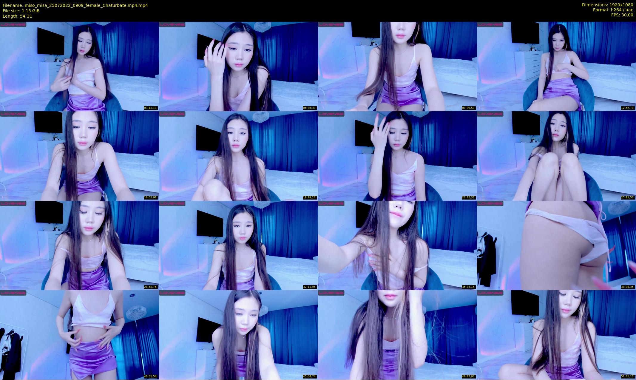miso_misa — 55 minute Chaturbate female cam show recording, 1080p, Jul 25, 2022