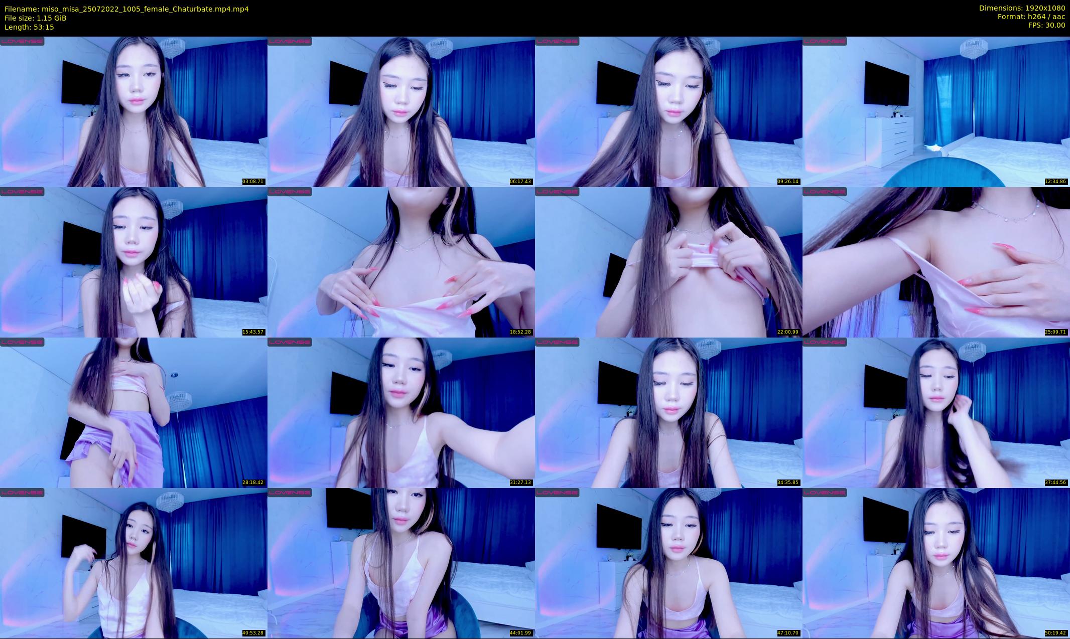 miso_misa — 54 minute Chaturbate female cam show recording, 1080p, Jul 25, 2022