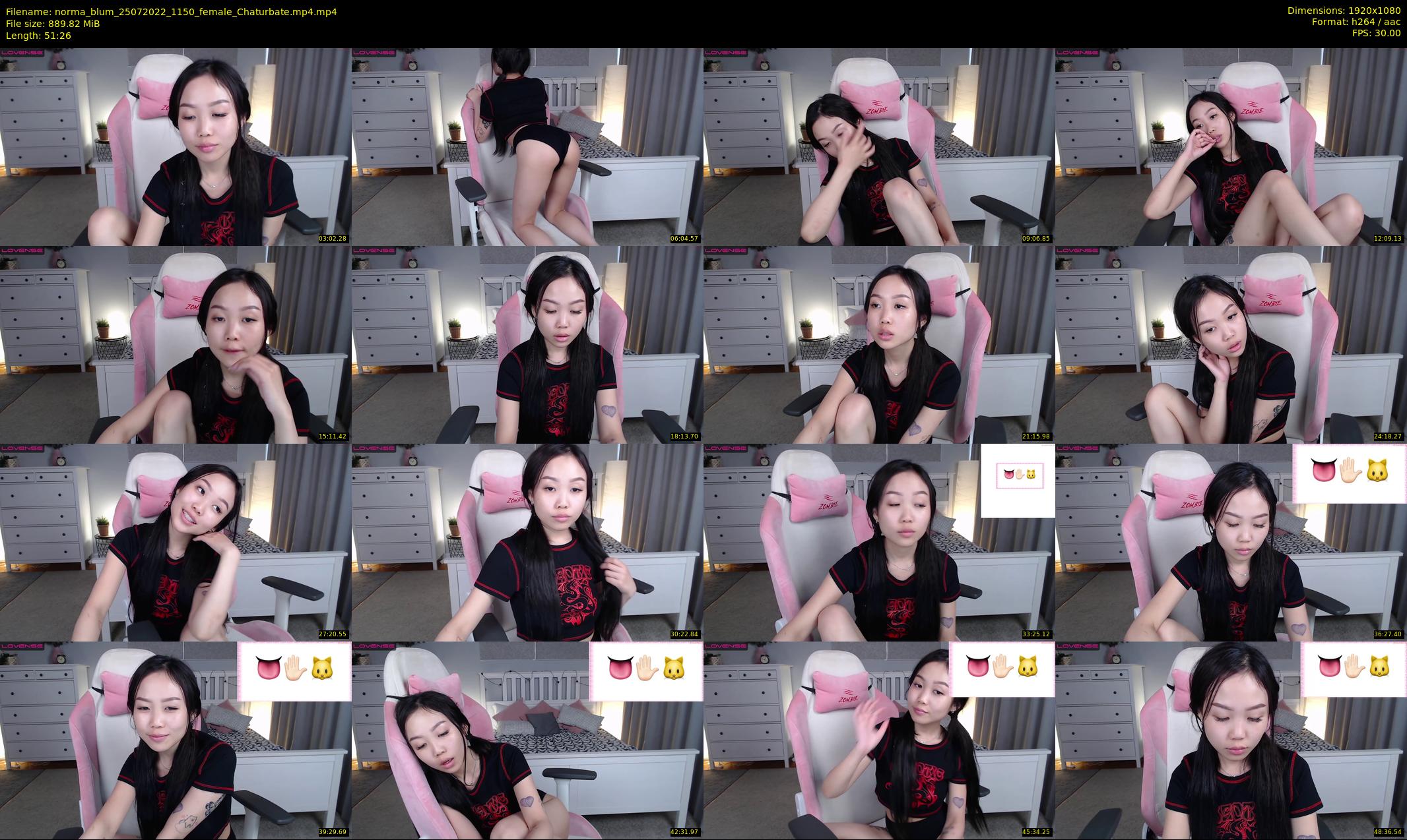 norma_blum — 52 minute Chaturbate female cam show recording, 1080p, Jul 25, 2022