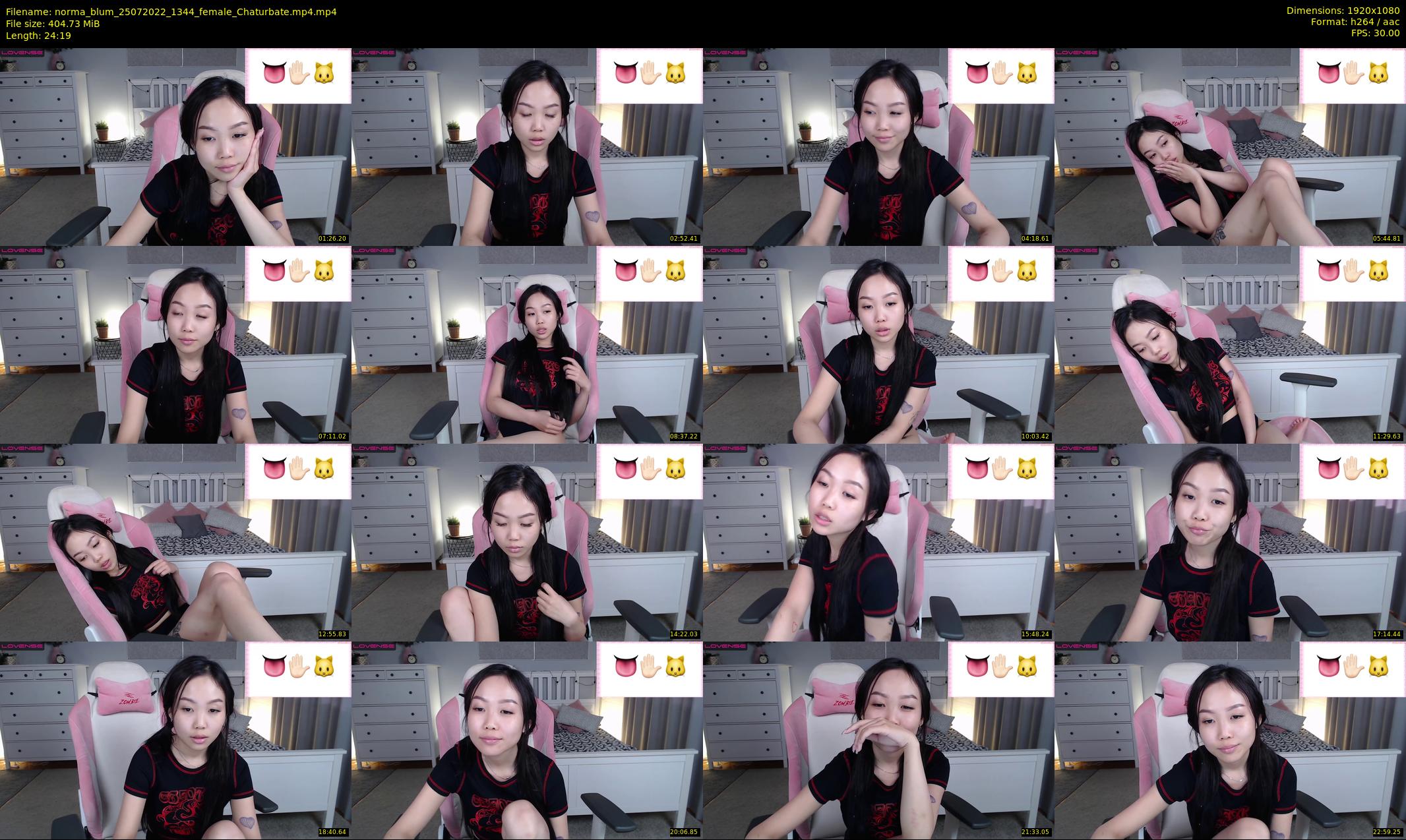 norma_blum — 25 minute Chaturbate female cam show recording, 1080p, Jul 25, 2022