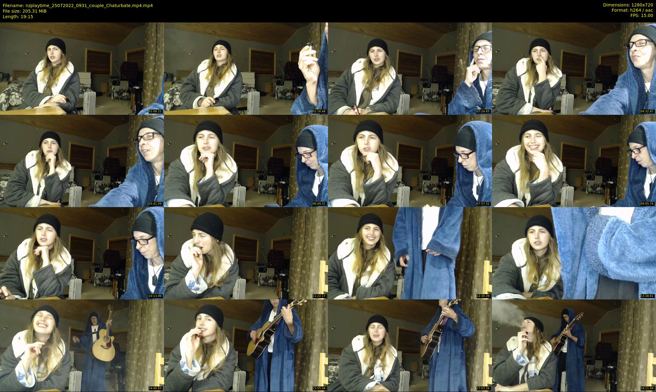nzplaytime — 20 minute Chaturbate couple cam show recording, 720p, Jul 25, 2022