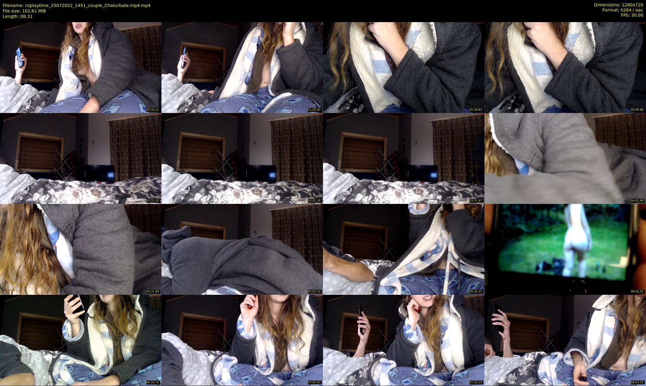 nzplaytime — 9 minute Chaturbate couple cam show recording, 720p, Jul 25, 2022
