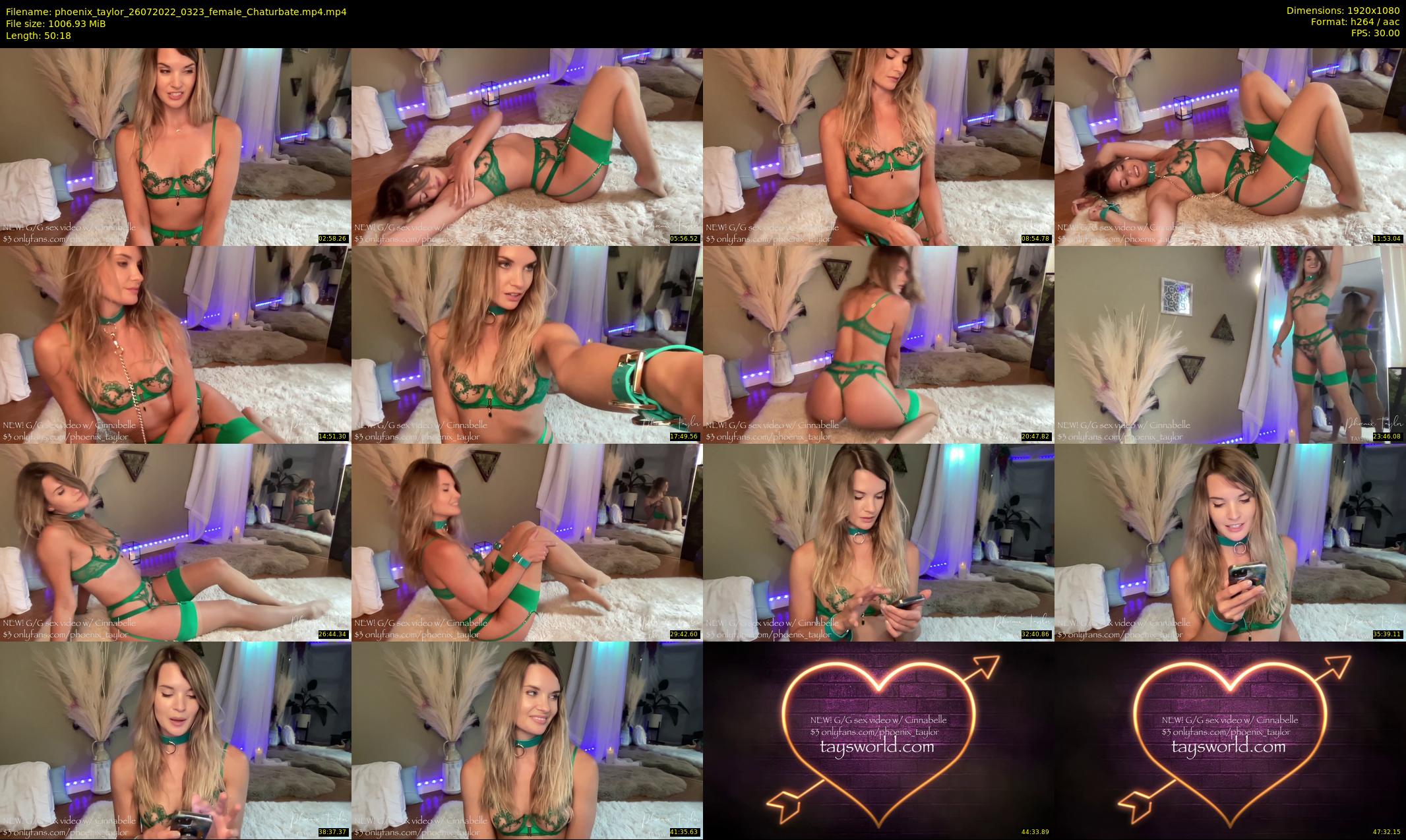 phoenix_taylor — 51 minute Chaturbate female cam show recording, 1080p, Jul 26, 2022