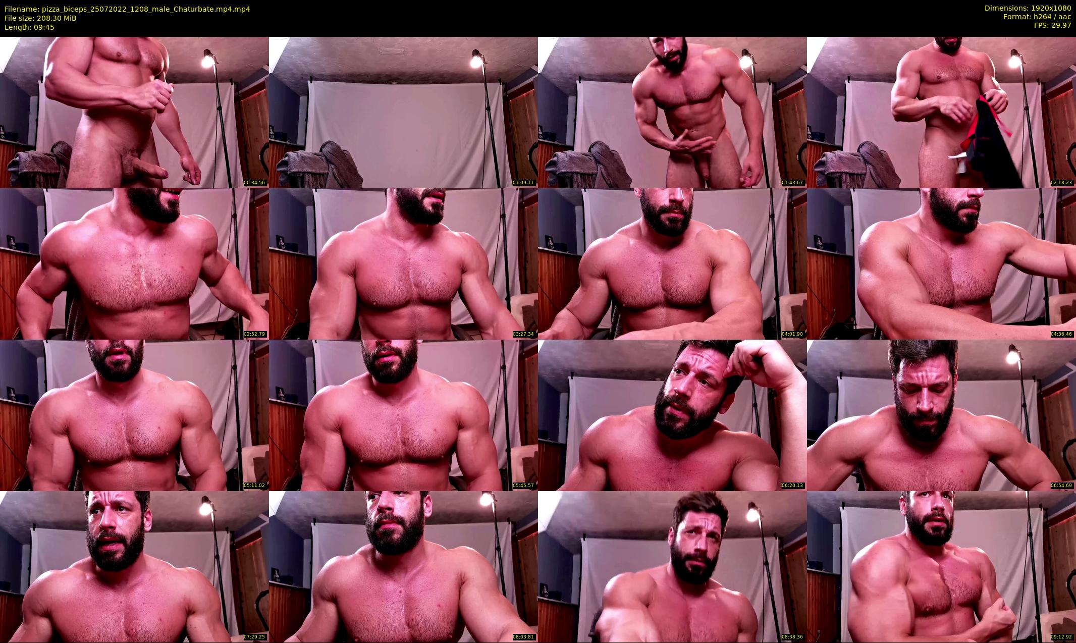 pizza_biceps — 10 minute Chaturbate male cam show recording, 1080p, Jul 25, 2022