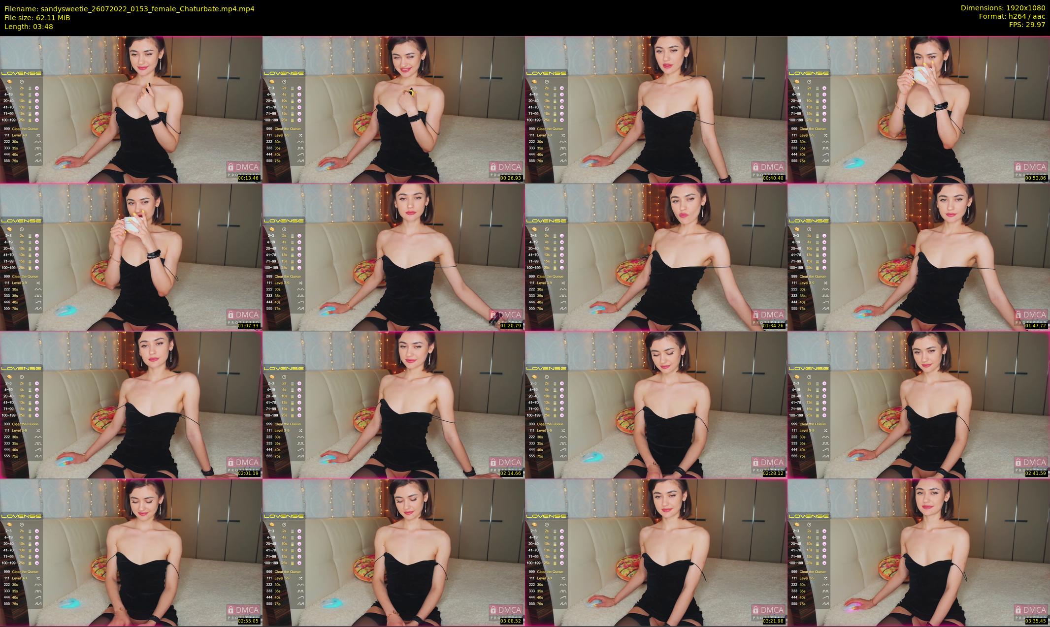 sandysweetie — 4 minute Chaturbate female cam show recording, 1080p, Jul 26, 2022