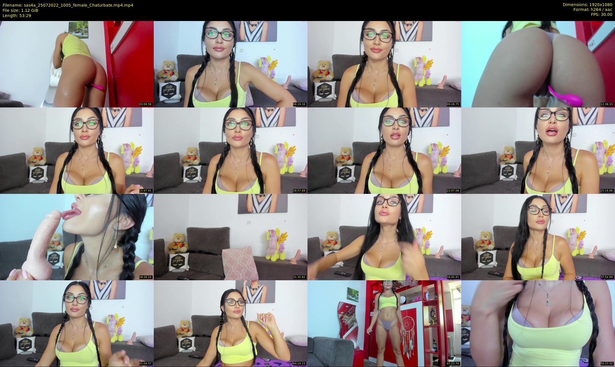 sas4a — 54 minute Chaturbate female cam show recording, 1080p, Jul 25, 2022
