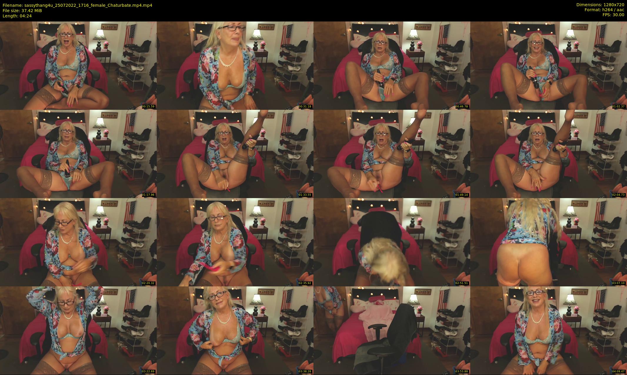 sassythang4u — 5 minute Chaturbate female cam show recording, 720p, Jul 25, 2022