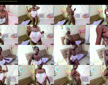 selene_ebony — 20 minute Chaturbate female cam show recording, 1080p, Jul 25, 2022