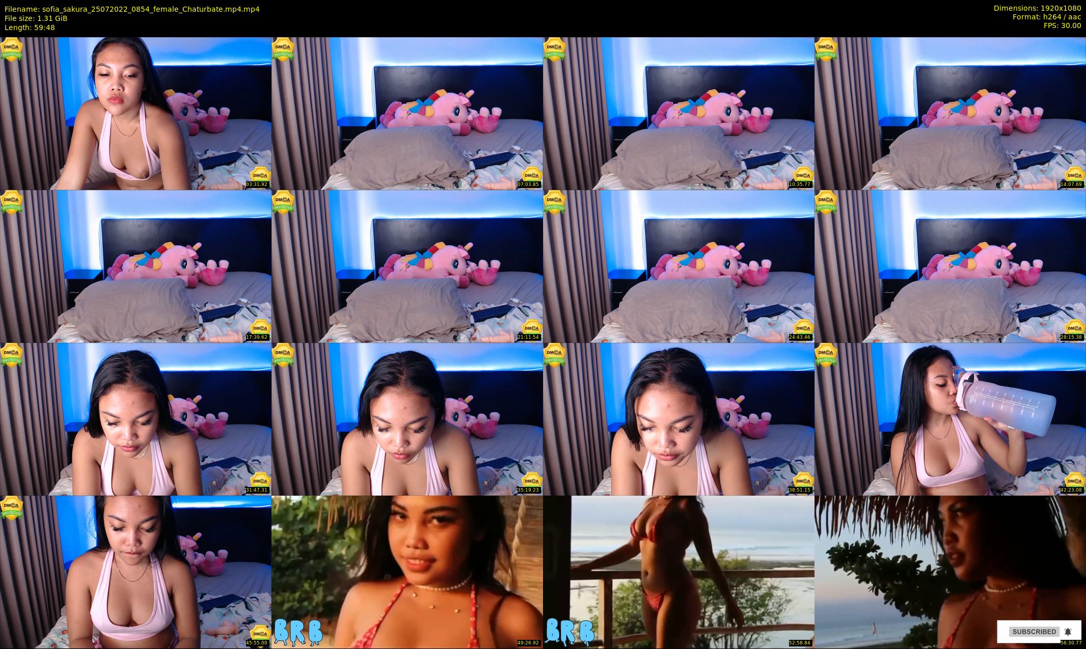 sofia_sakura — 60 minute Chaturbate female cam show recording, 1080p, Jul 25, 2022