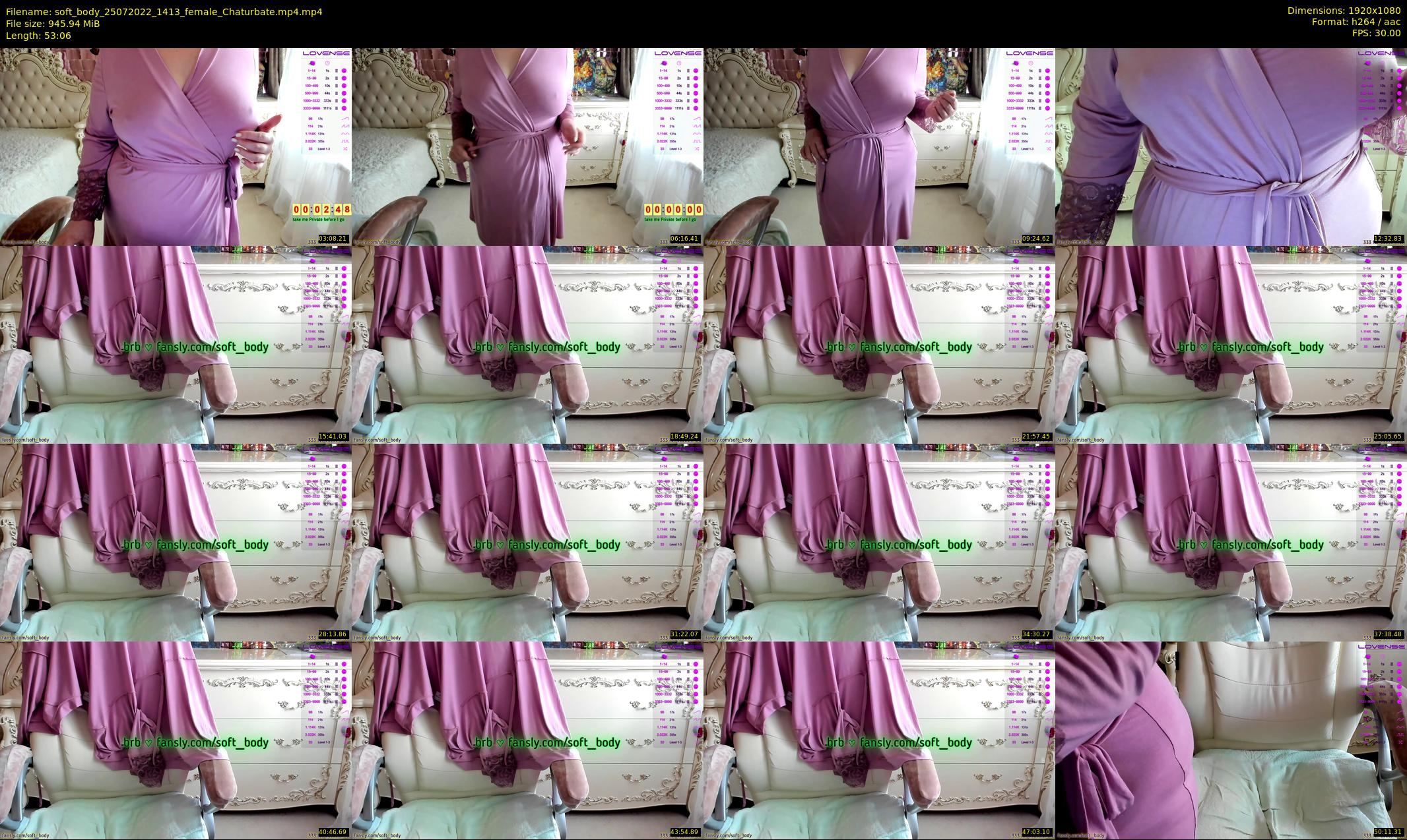 soft_body — 54 minute Chaturbate female cam show recording, 1080p, Jul 25, 2022