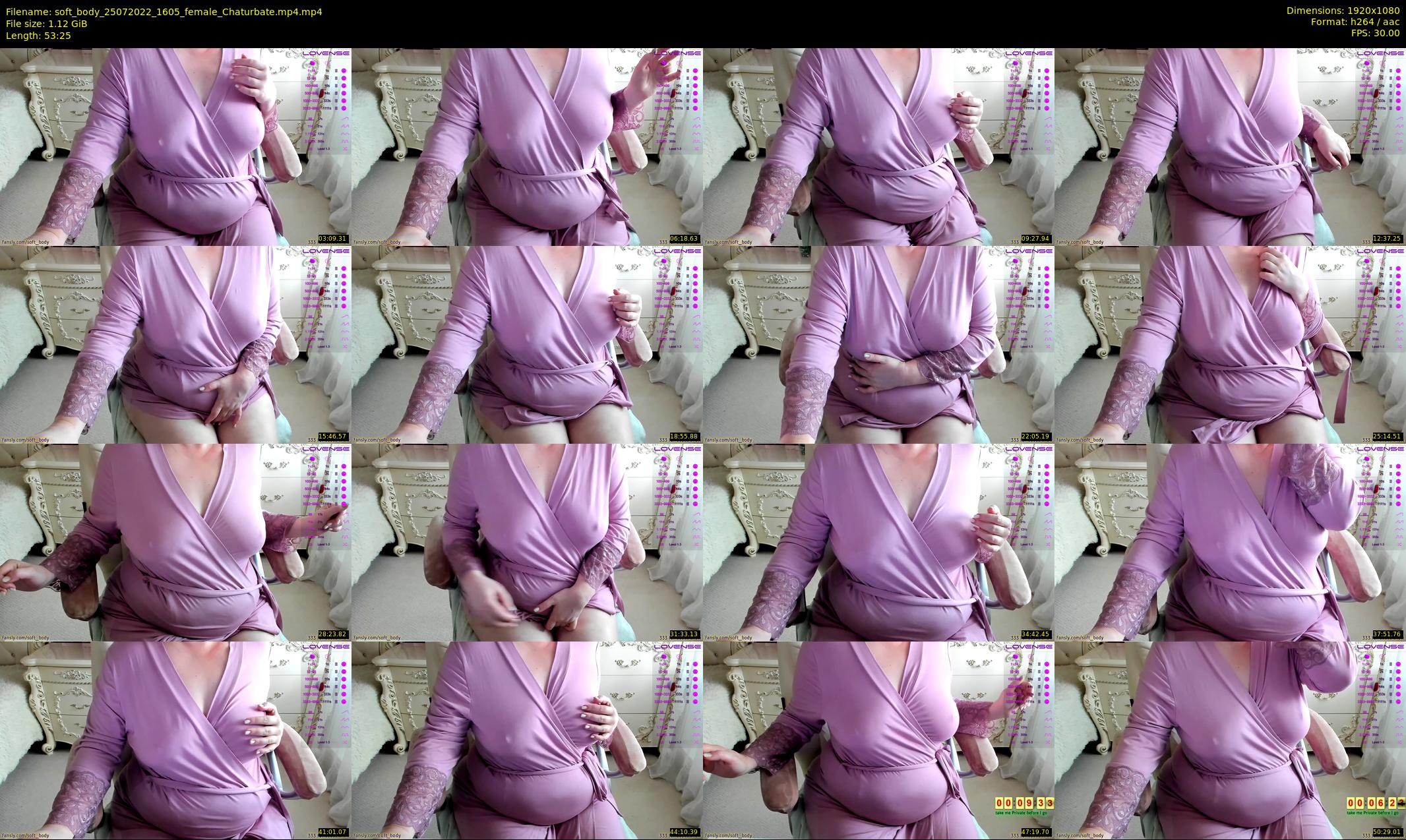 soft_body — 54 minute Chaturbate female cam show recording, 1080p, Jul 25, 2022