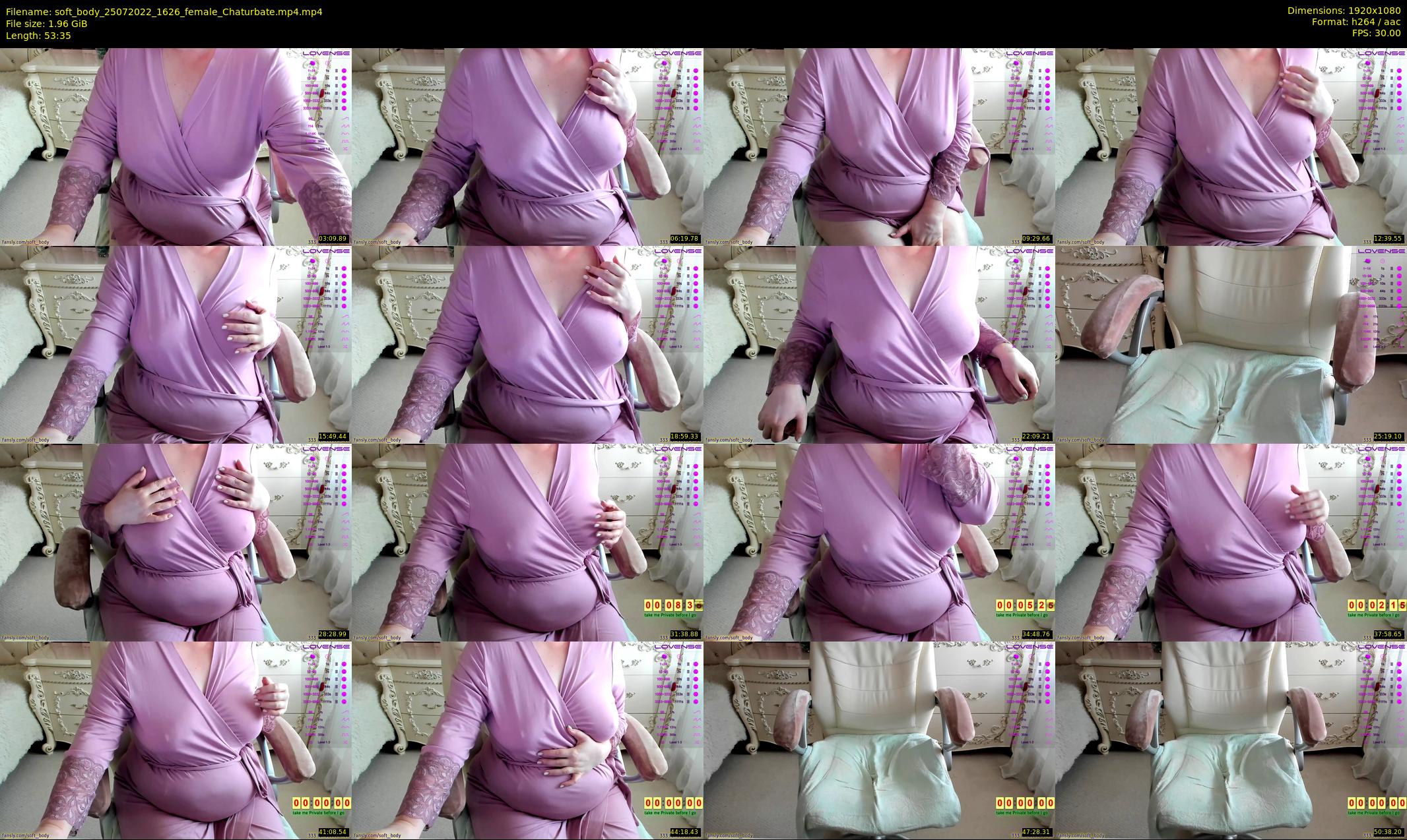 soft_body — 54 minute Chaturbate female cam show recording, 1080p, Jul 25, 2022