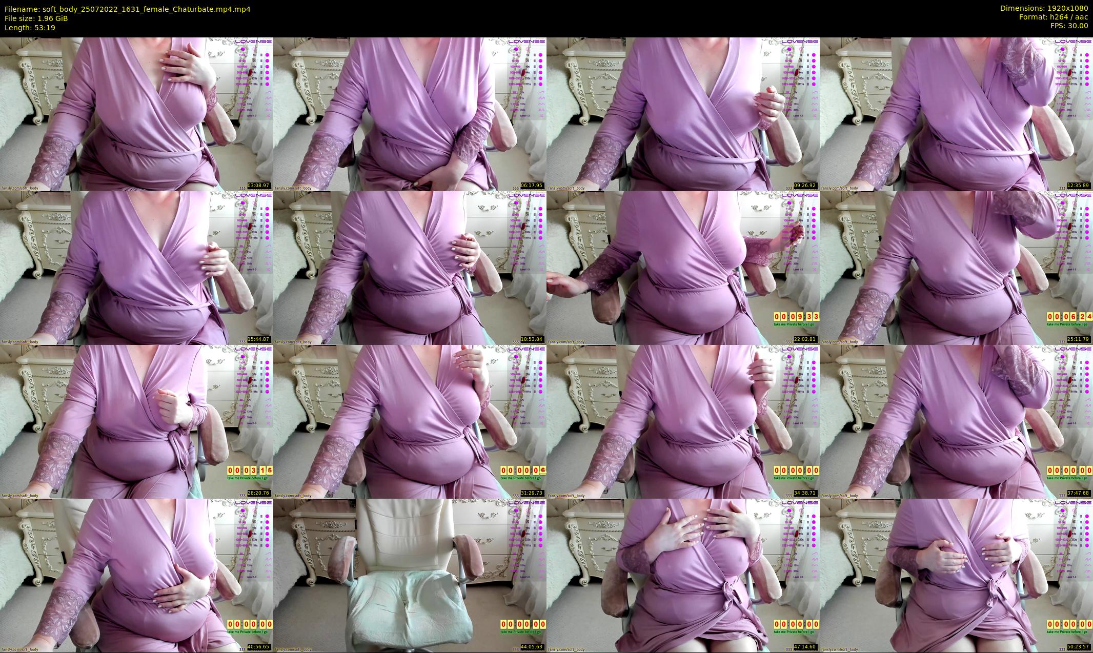 soft_body — 54 minute Chaturbate female cam show recording, 1080p, Jul 25, 2022