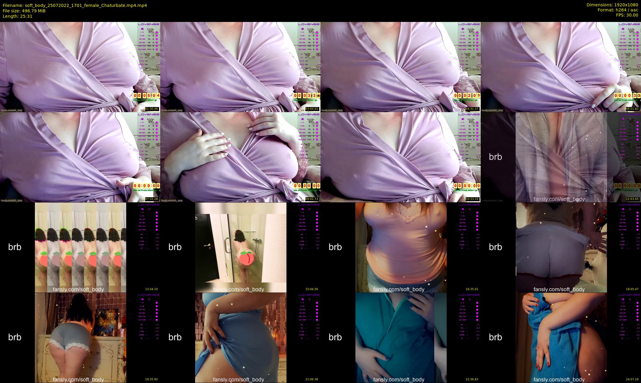 soft_body — 26 minute Chaturbate female cam show recording, 1080p, Jul 25, 2022