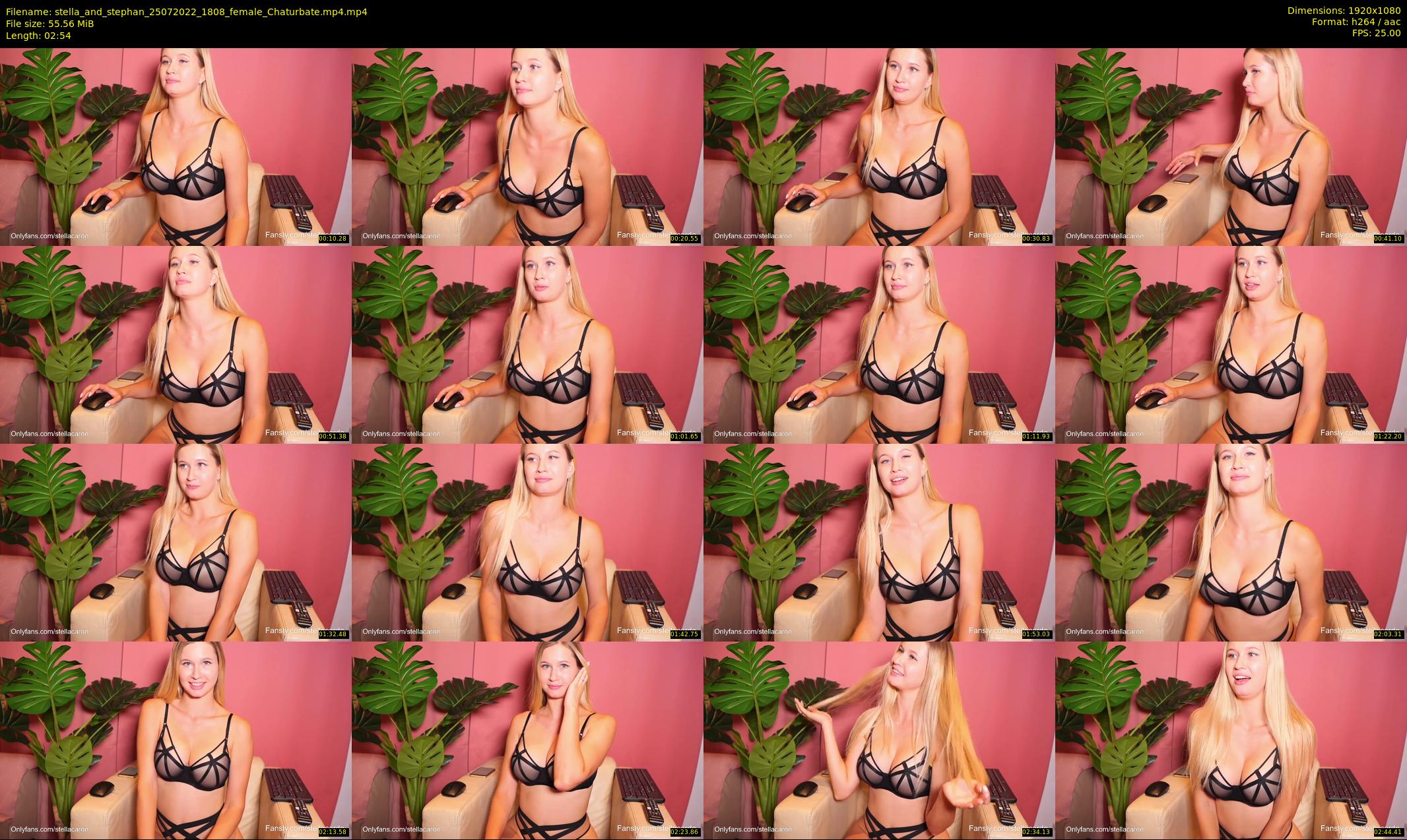 stella_and_stephan — 3 minute Chaturbate couple cam show recording, 1080p, Jul 25, 2022