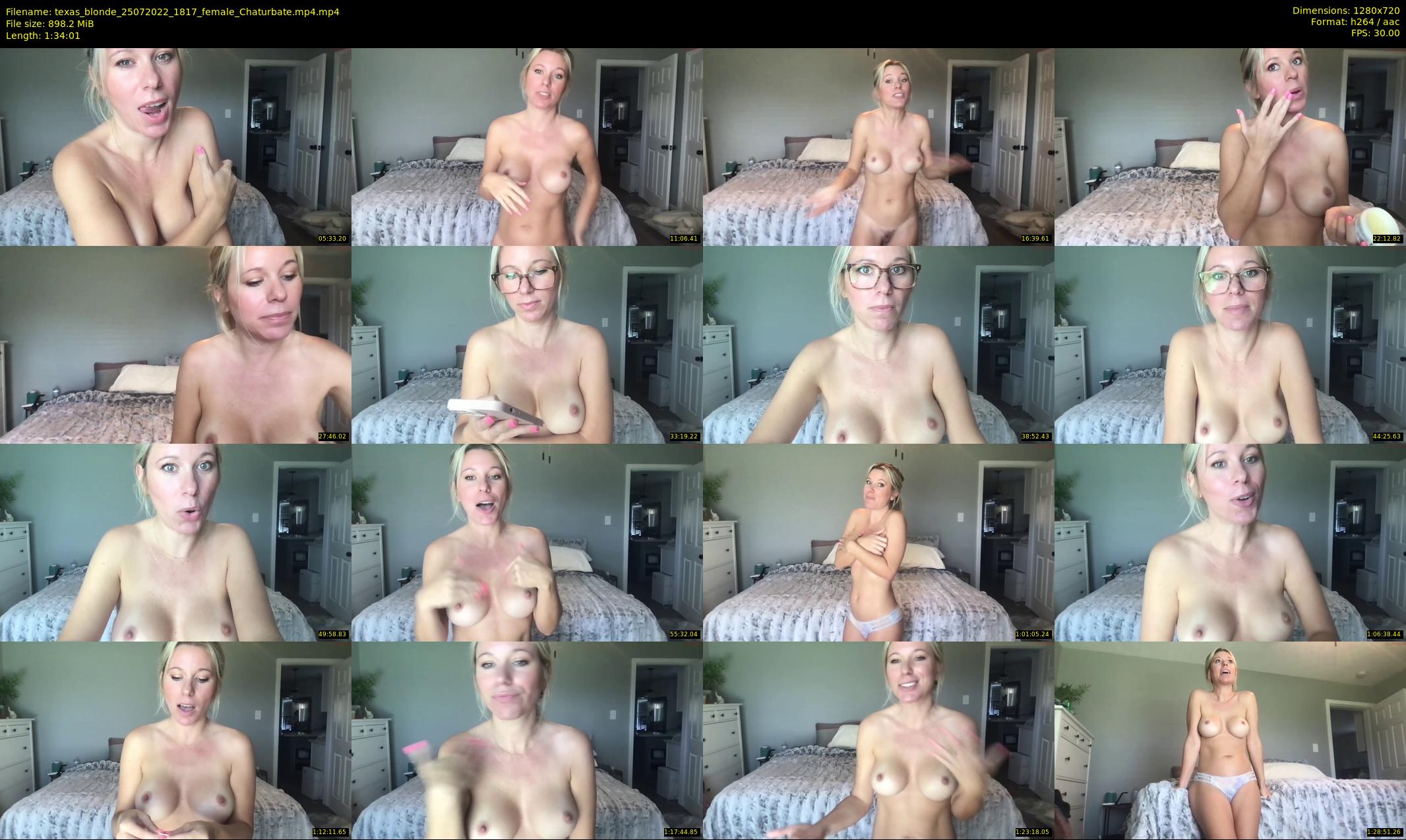 texas_blonde — 95 minute Chaturbate female cam show recording, 720p, Jul 25, 2022