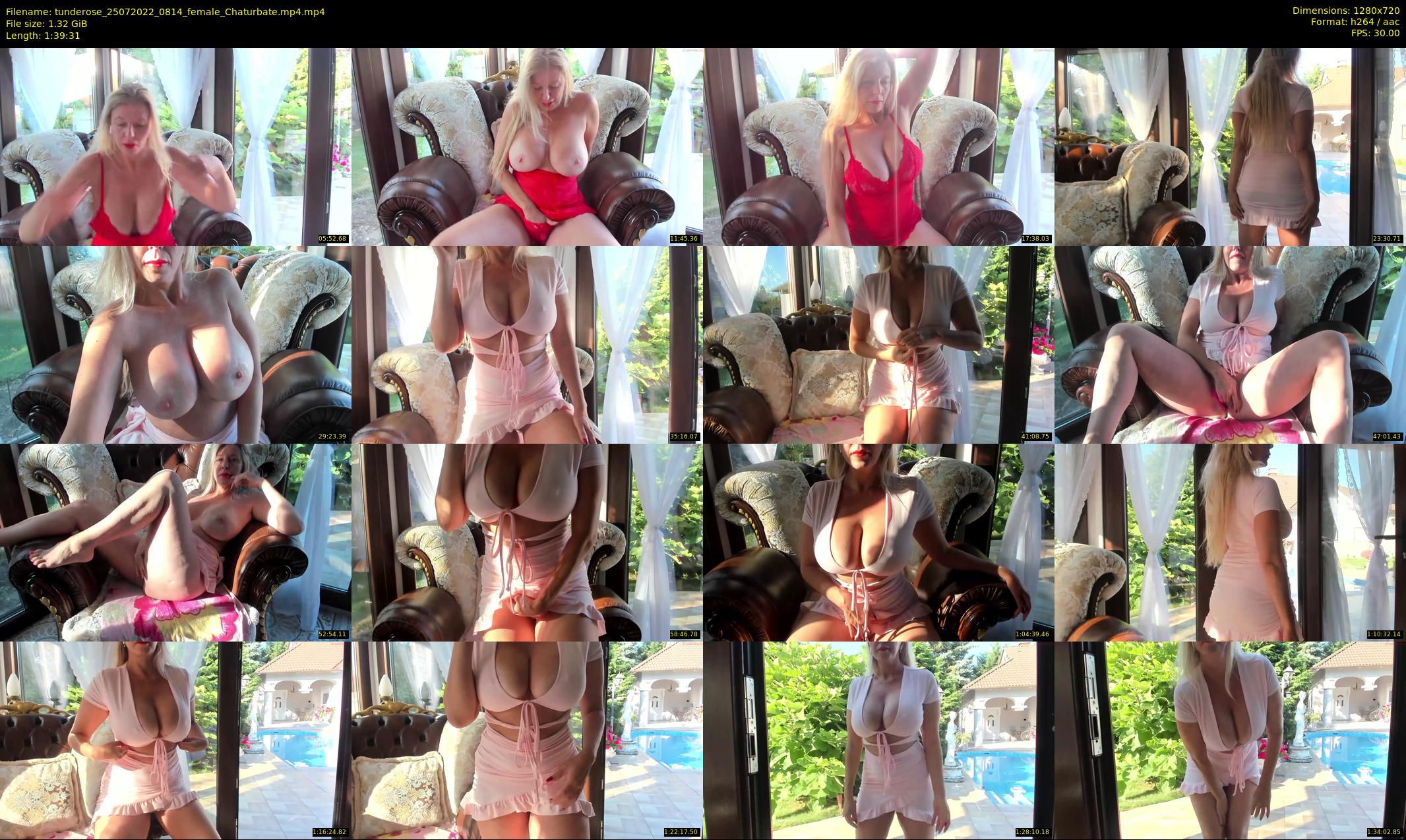 tunderose — 100 minute Chaturbate female cam show recording, 720p, Jul 25, 2022