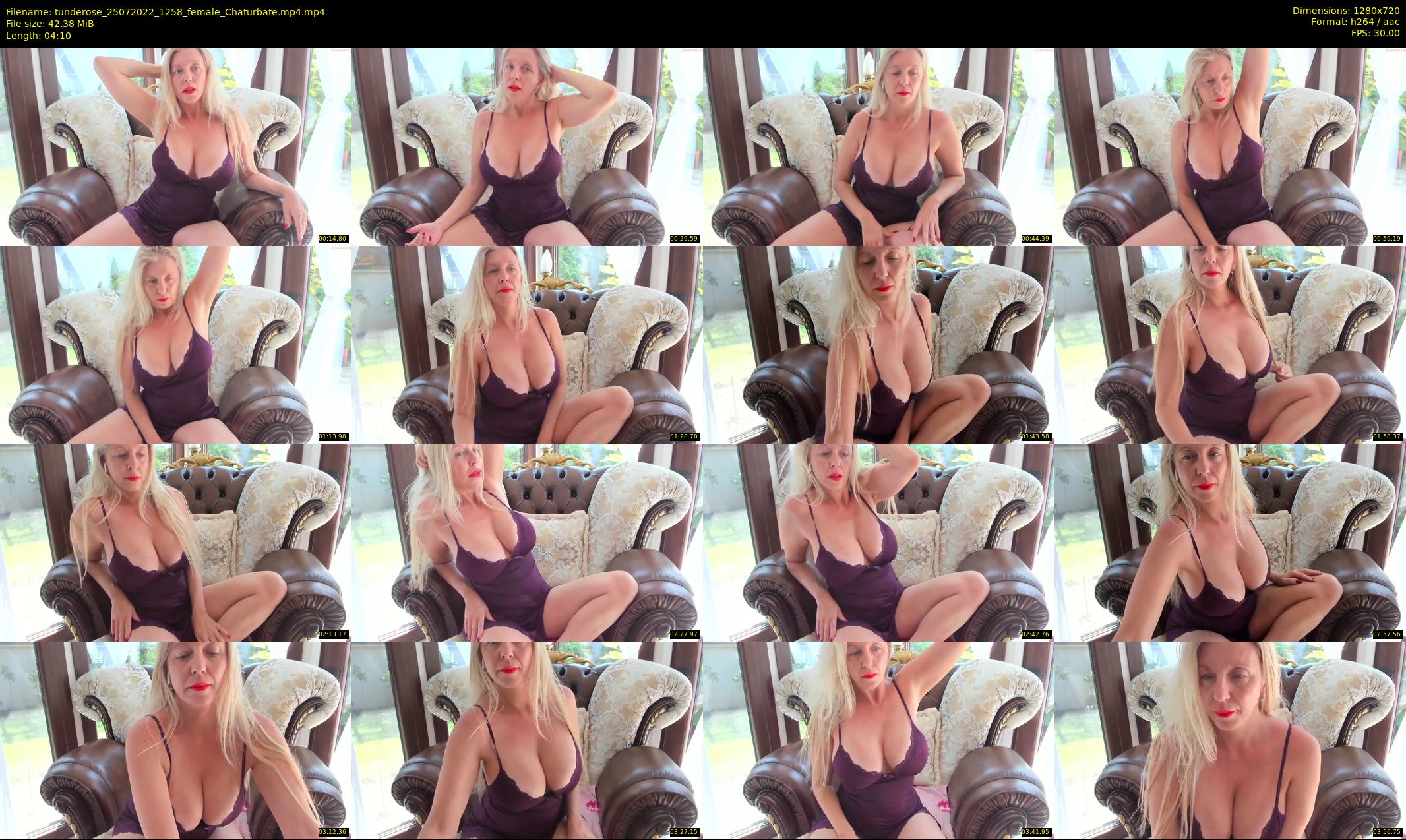 tunderose — 5 minute Chaturbate female cam show recording, 720p, Jul 25, 2022