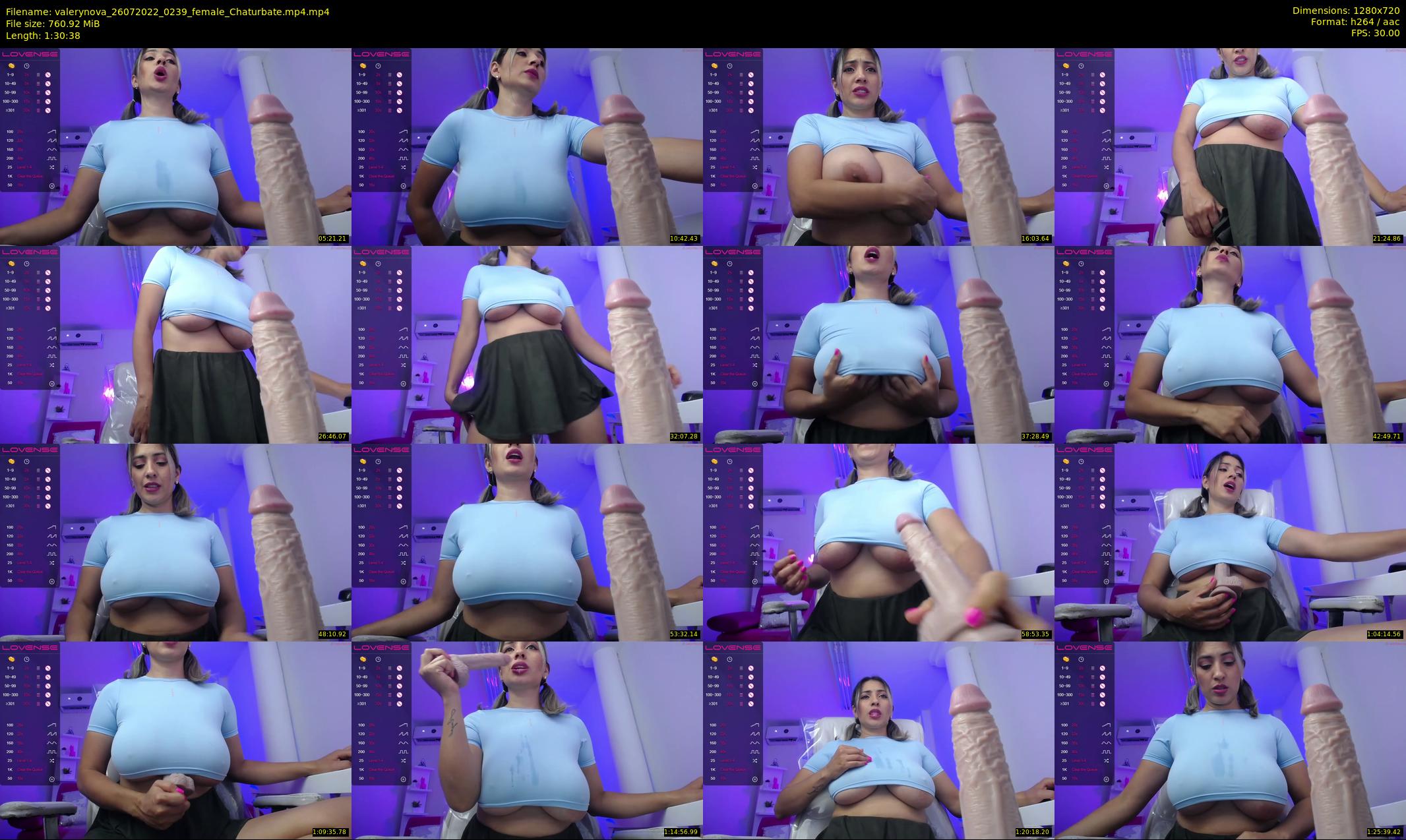 valerynova — 91 minute Chaturbate female cam show recording, 720p, Jul 26, 2022