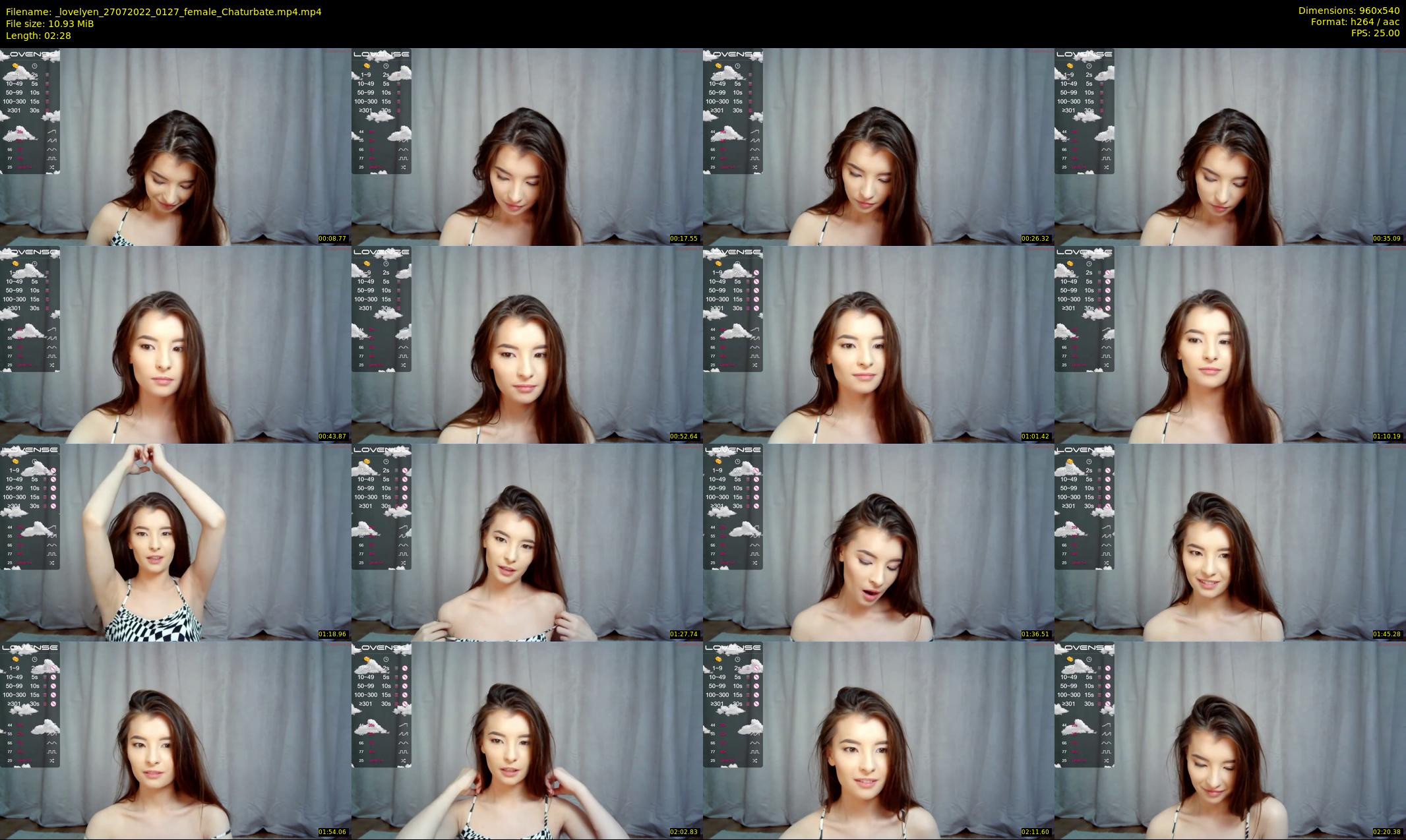 _lovelyen — 3 minute Chaturbate female cam show recording, 480p, Jul 27, 2022