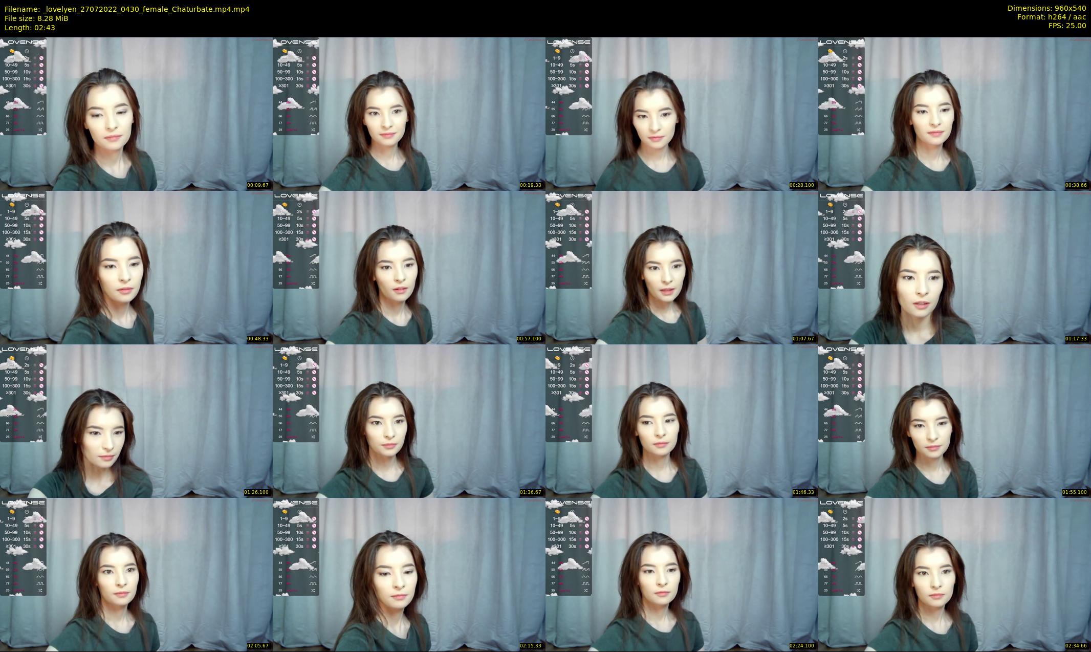 _lovelyen — 3 minute Chaturbate female cam show recording, 480p, Jul 27, 2022