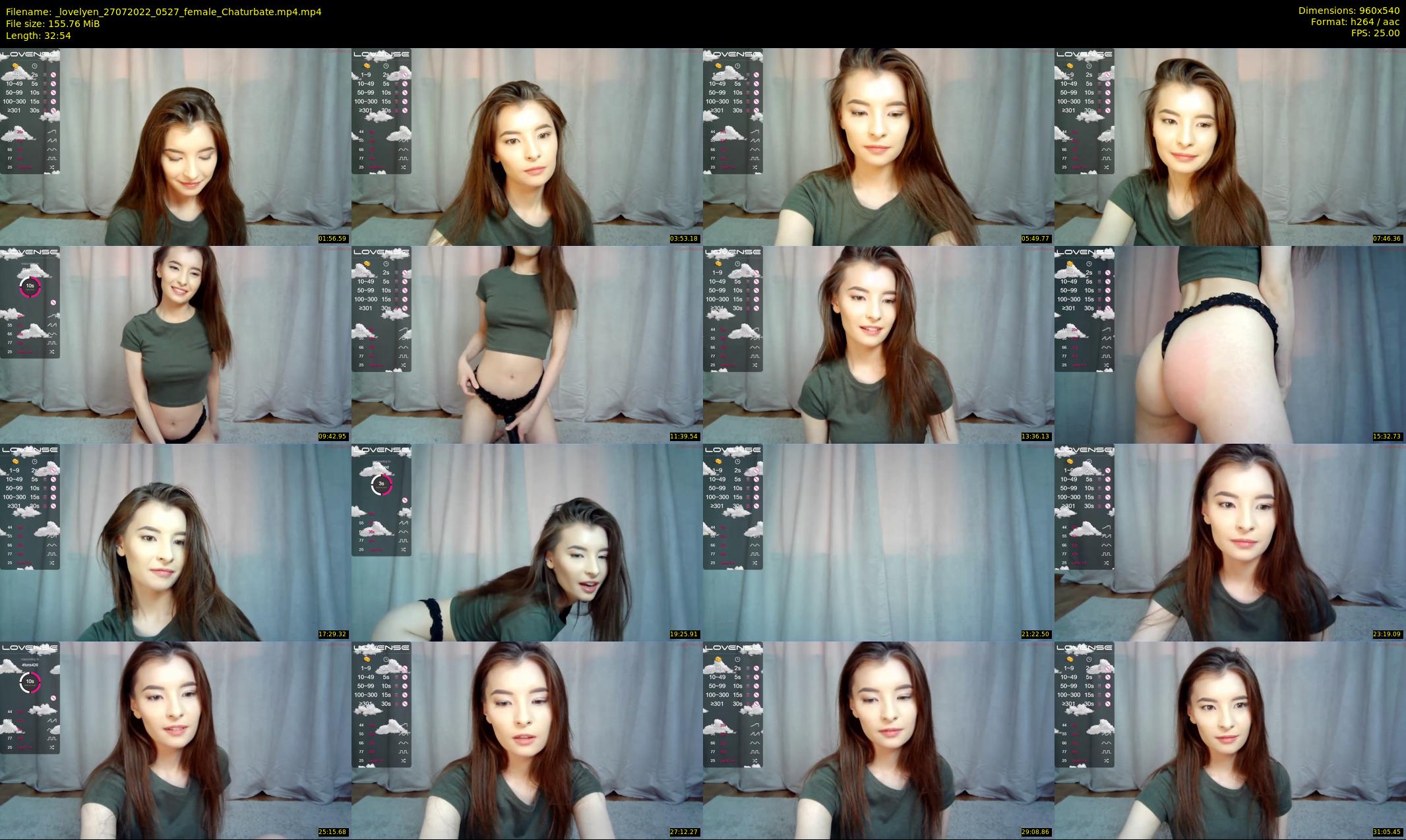 _lovelyen — 33 minute Chaturbate female cam show recording, 480p, Jul 27, 2022