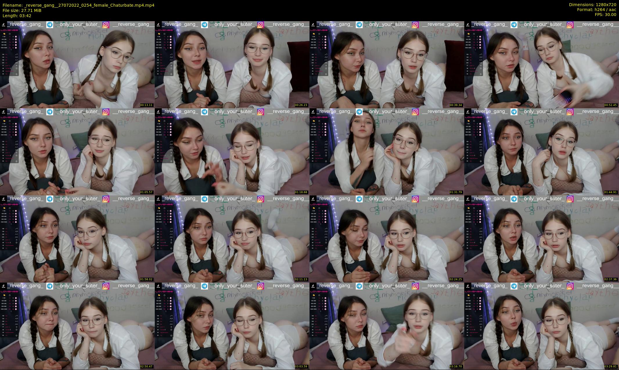 _reverse_gang_ — 4 minute Chaturbate couple cam show recording, 720p, Jul 27, 2022