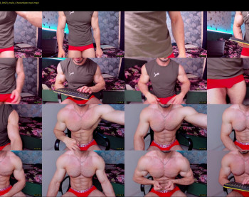 adam_muscle_ — 32 minute Chaturbate male cam show recording, 1080p, Jul 26, 2022