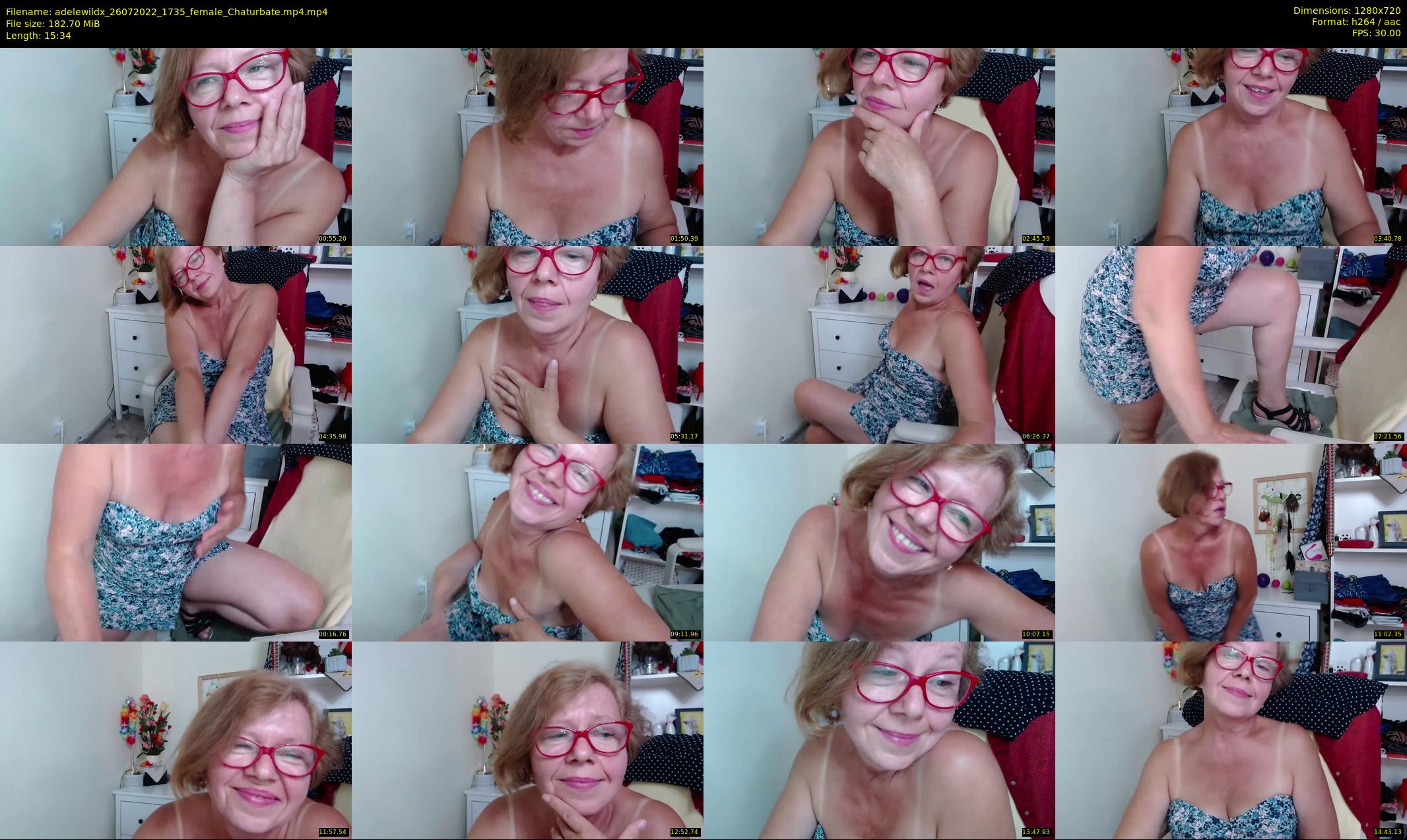 adelewildx — 16 minute Chaturbate female cam show recording, 720p, Jul 26, 2022