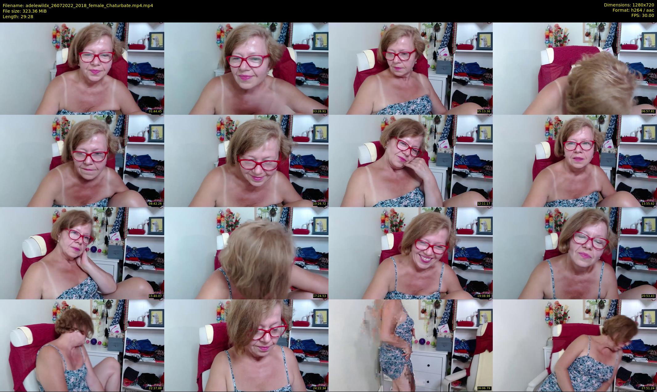 adelewildx — 30 minute Chaturbate female cam show recording, 720p, Jul 26, 2022