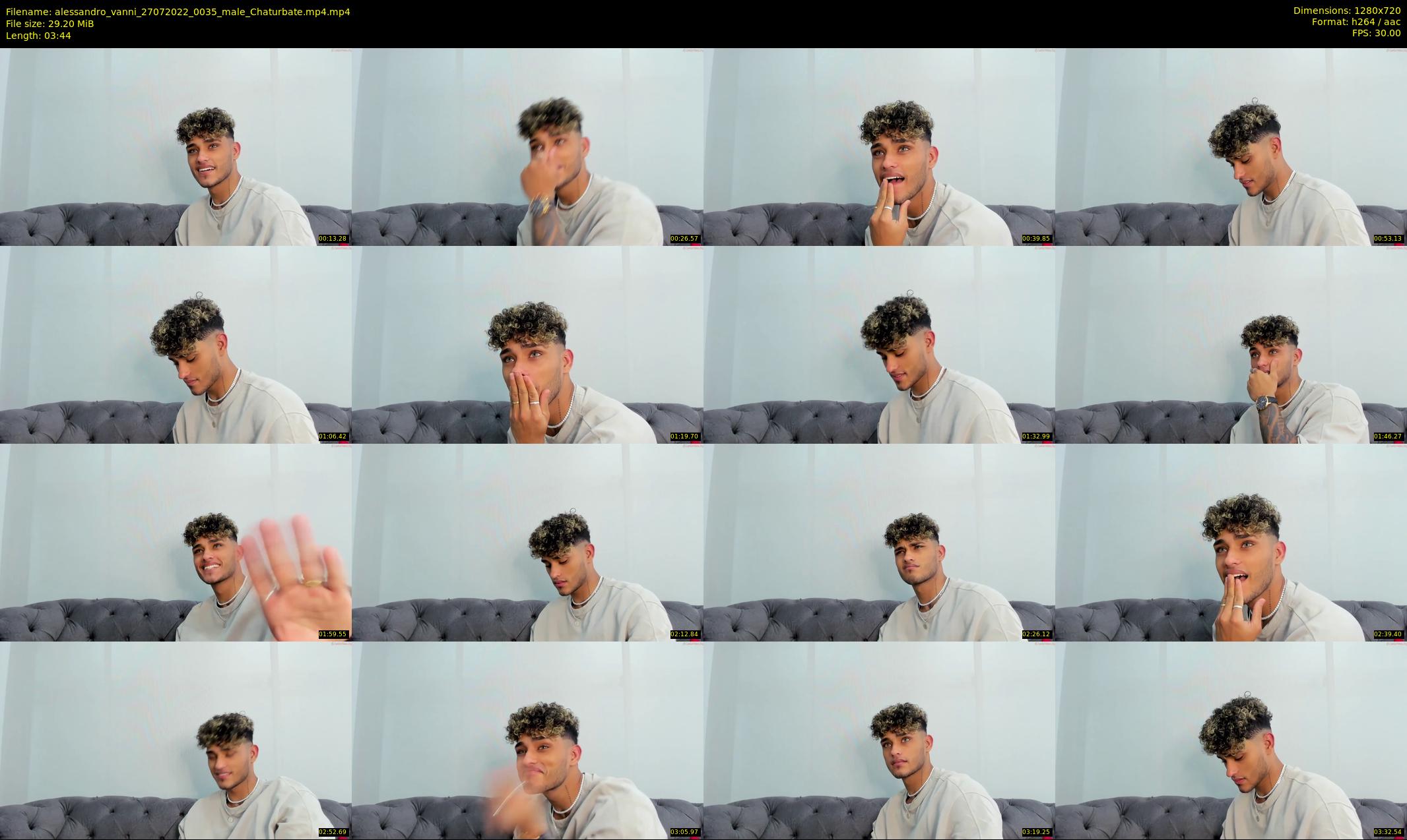 alessandro_vanni — 4 minute Chaturbate male cam show recording, 720p, Jul 27, 2022