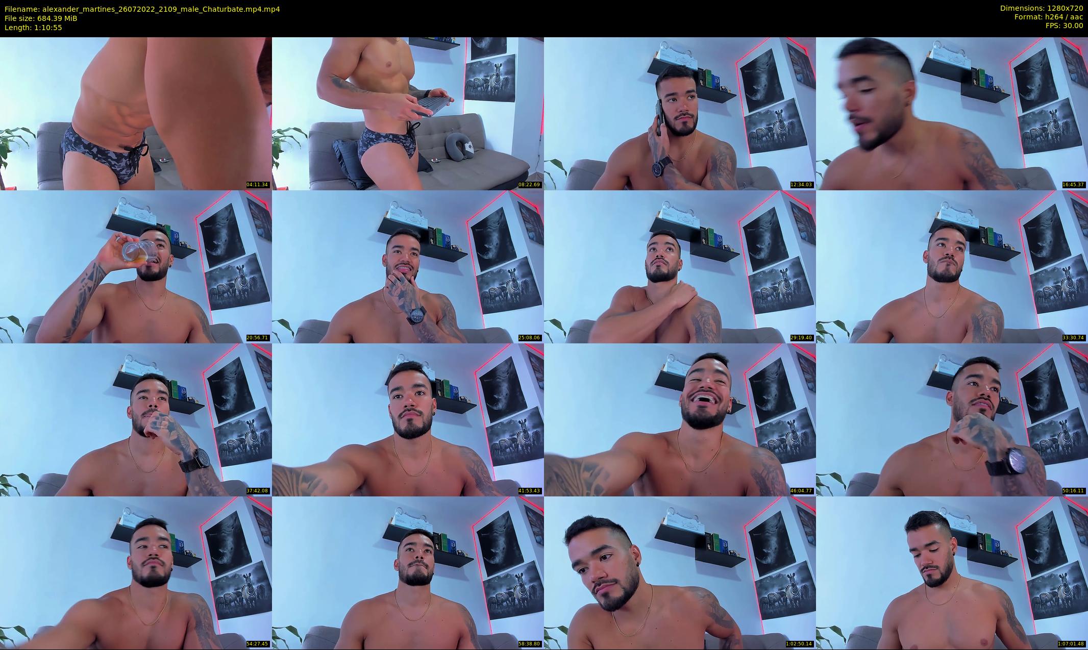 alexander_martines — 71 minute Chaturbate male cam show recording, 720p, Jul 26, 2022