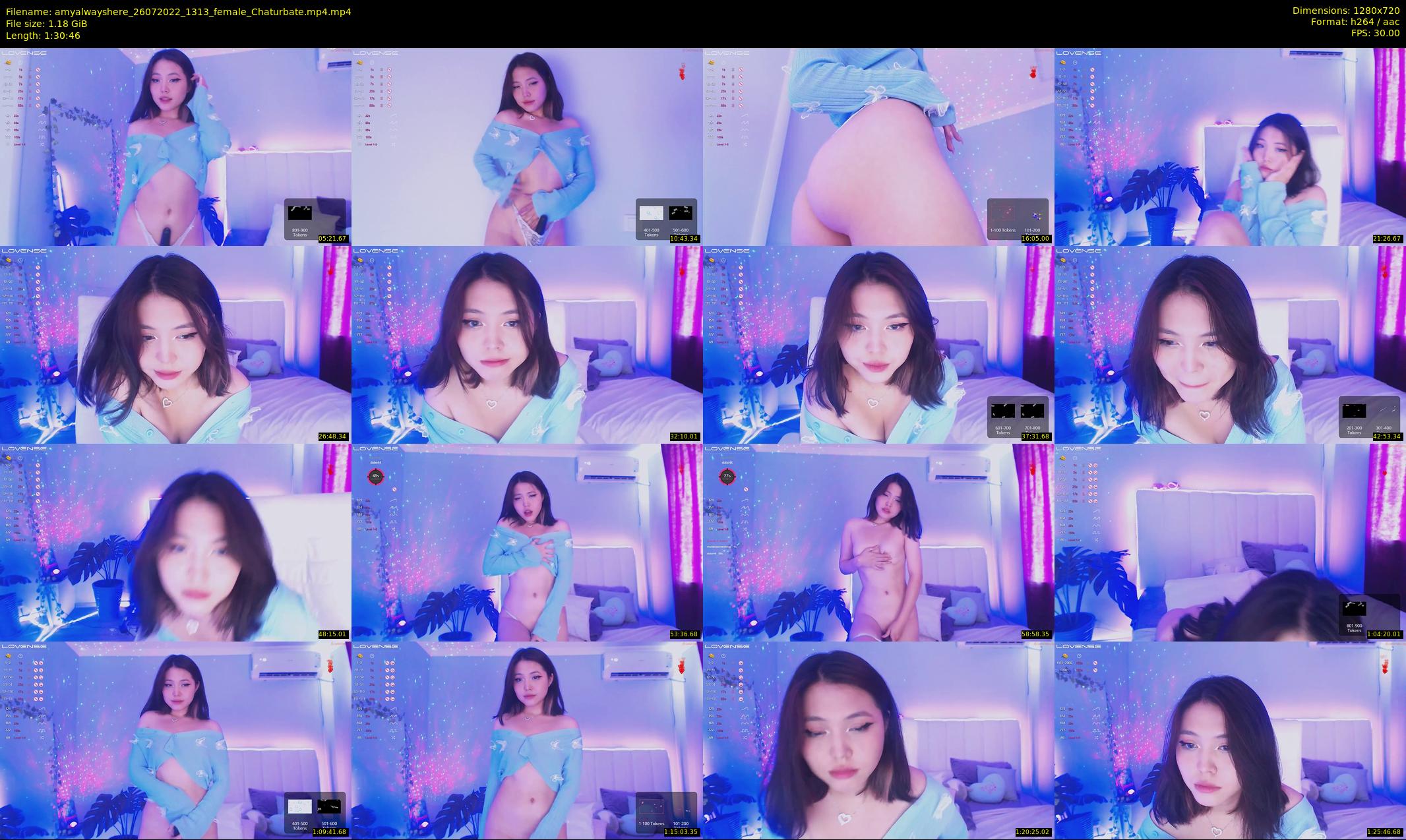 amyalwayshere — 91 minute Chaturbate female cam show recording, 720p, Jul 26, 2022