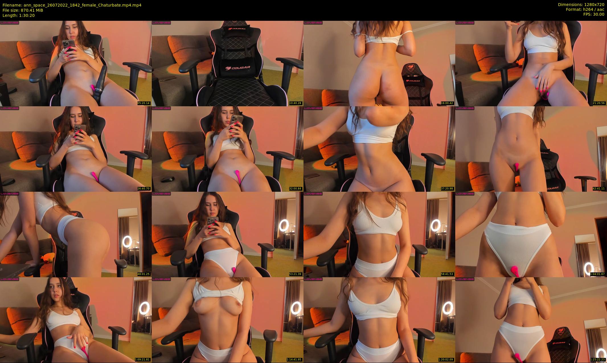 ann_space — 91 minute Chaturbate female cam show recording, 720p, Jul 26, 2022