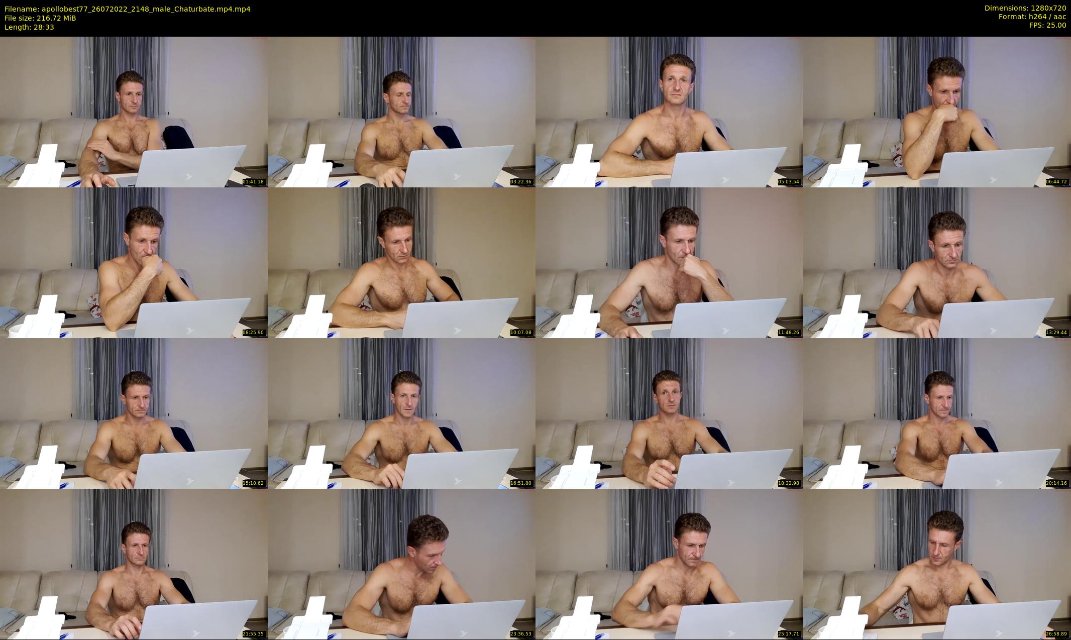 apollobest77 — 29 minute Chaturbate male cam show recording, 720p, Jul 26, 2022